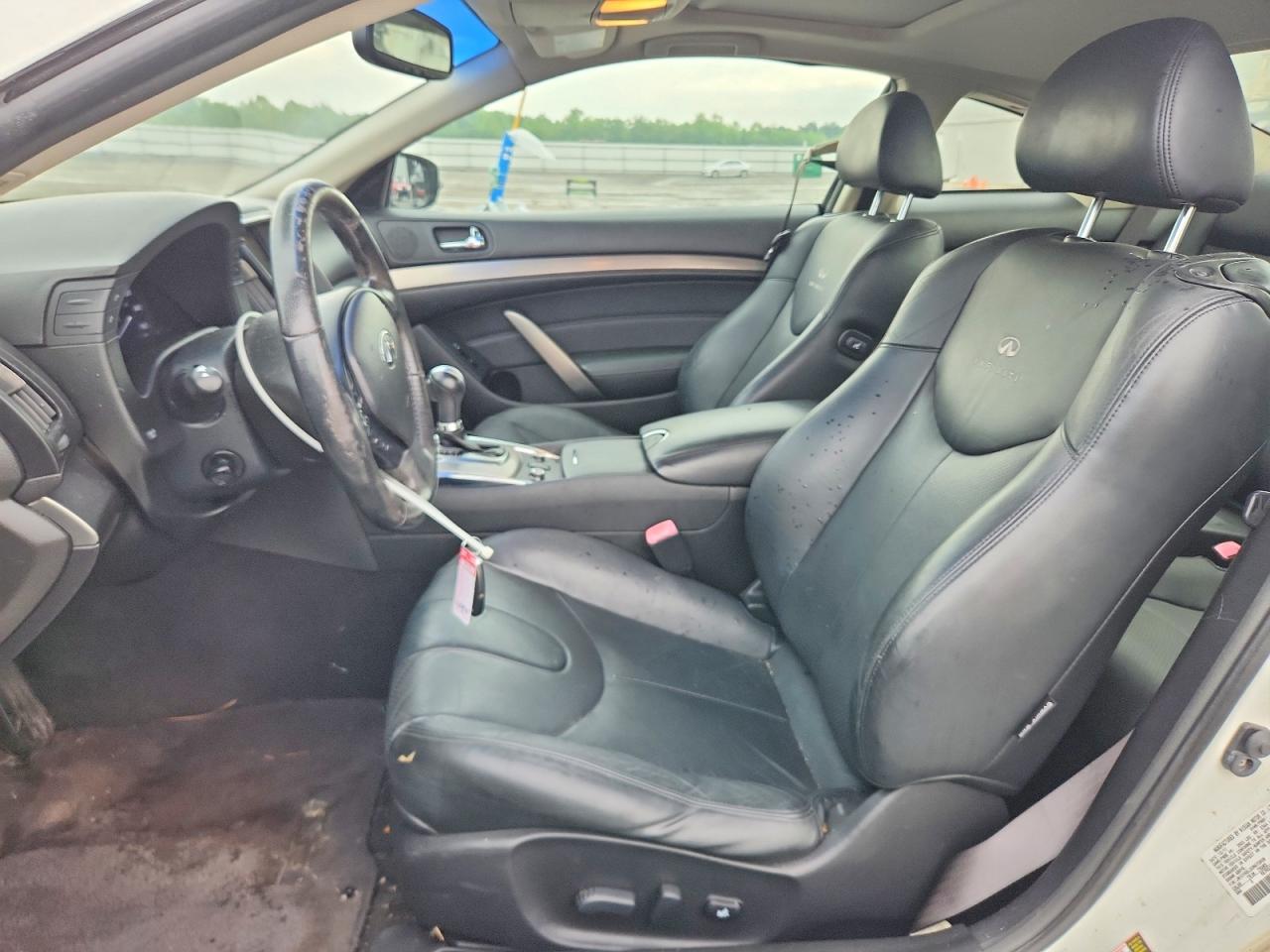2012 Infiniti G37 Coupe X Белый vin: JN1CV6EL2CM472608