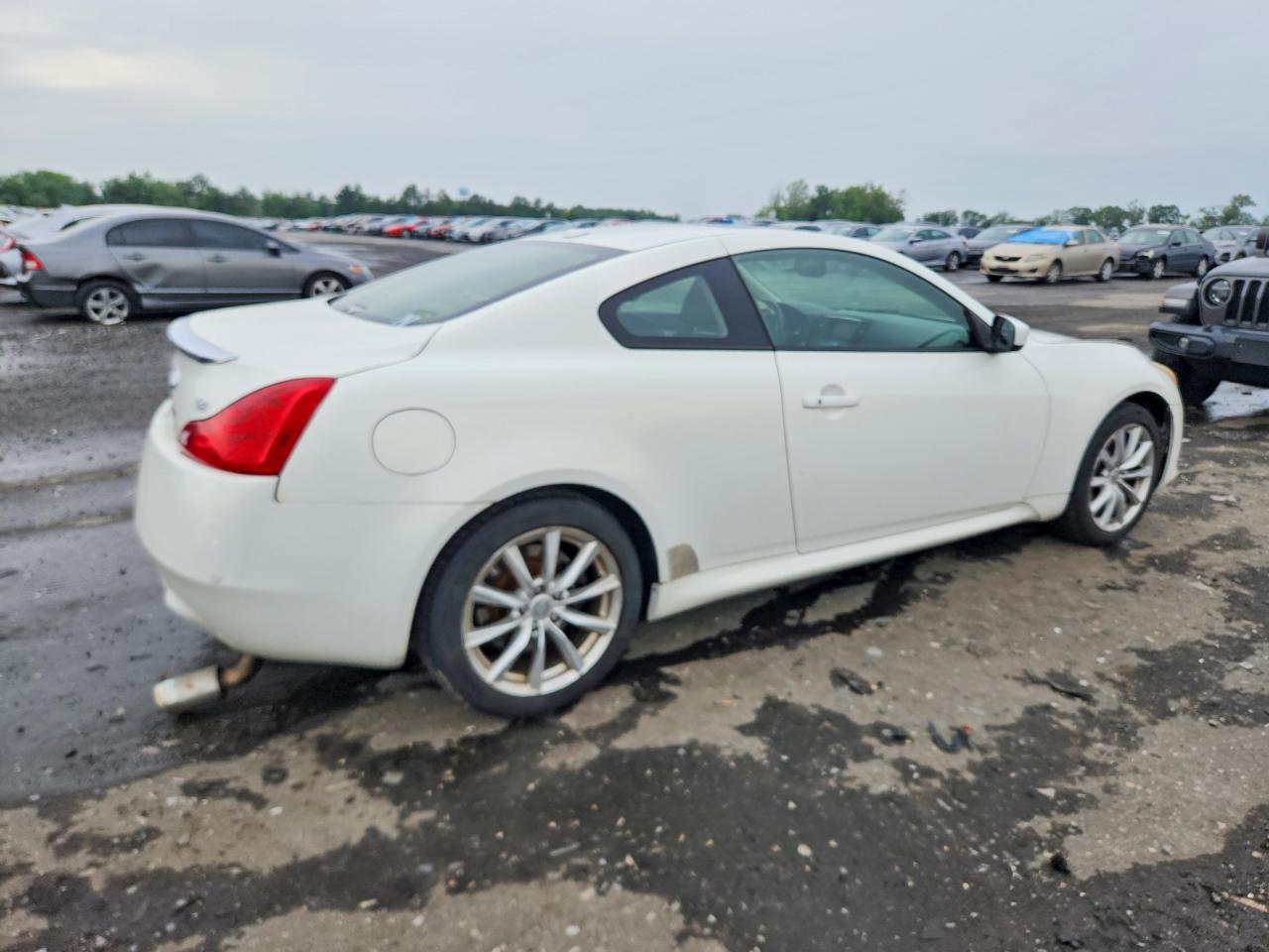 2012 Infiniti G37 Coupe X Белый vin: JN1CV6EL2CM472608