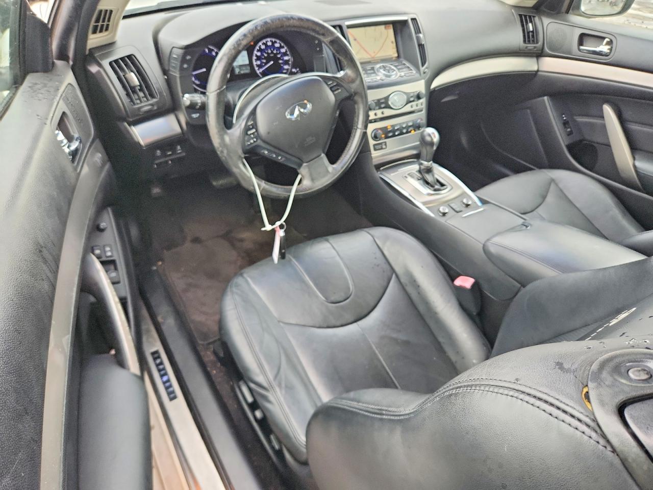 2012 Infiniti G37 Coupe X Белый vin: JN1CV6EL2CM472608