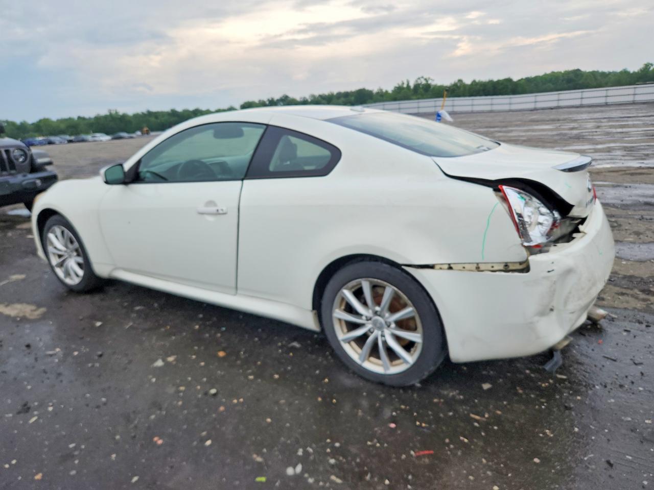 2012 Infiniti G37 Coupe X Белый vin: JN1CV6EL2CM472608