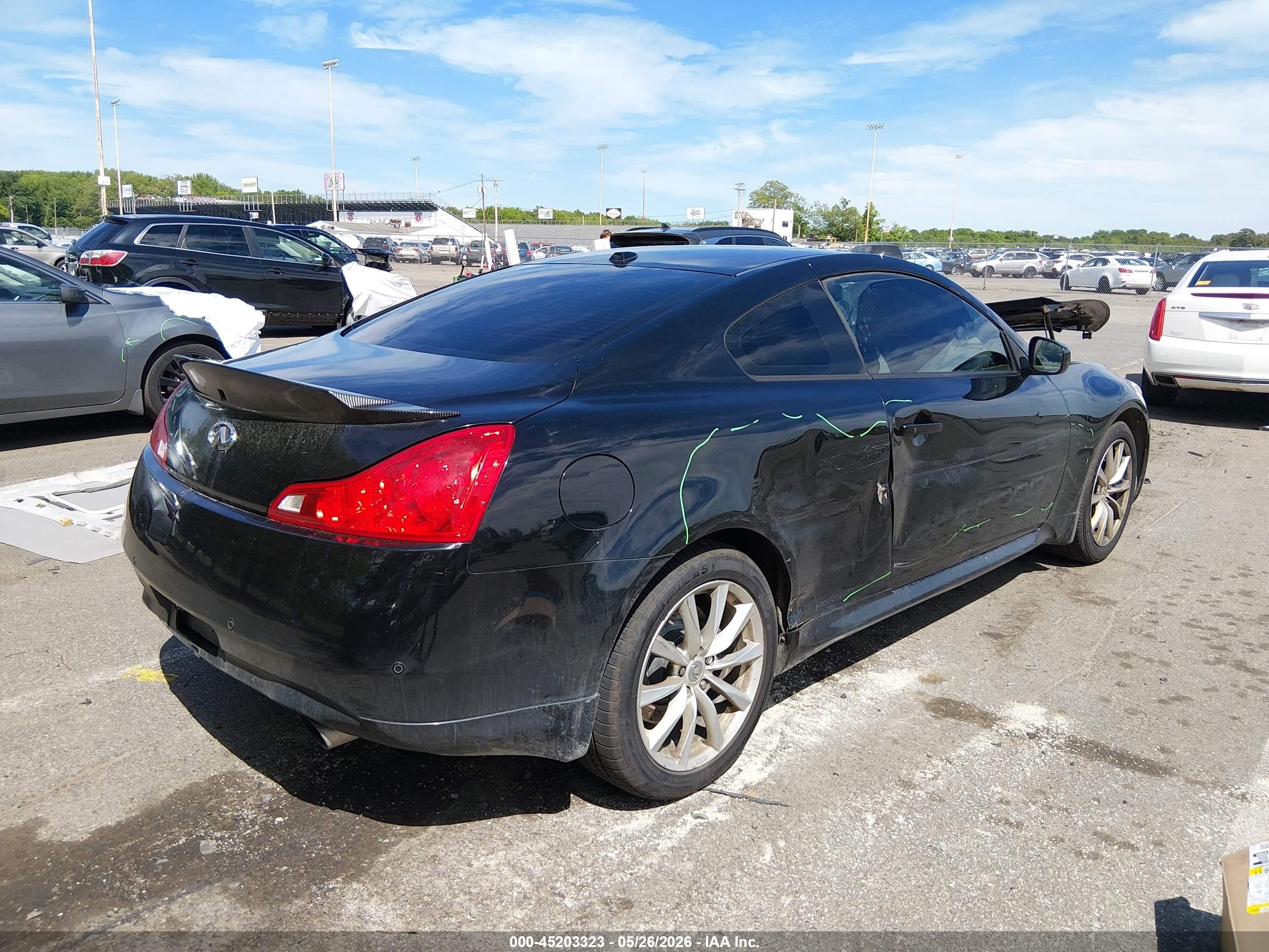 2013 Infiniti G37x Black vin: JN1CV6EL2DM982068