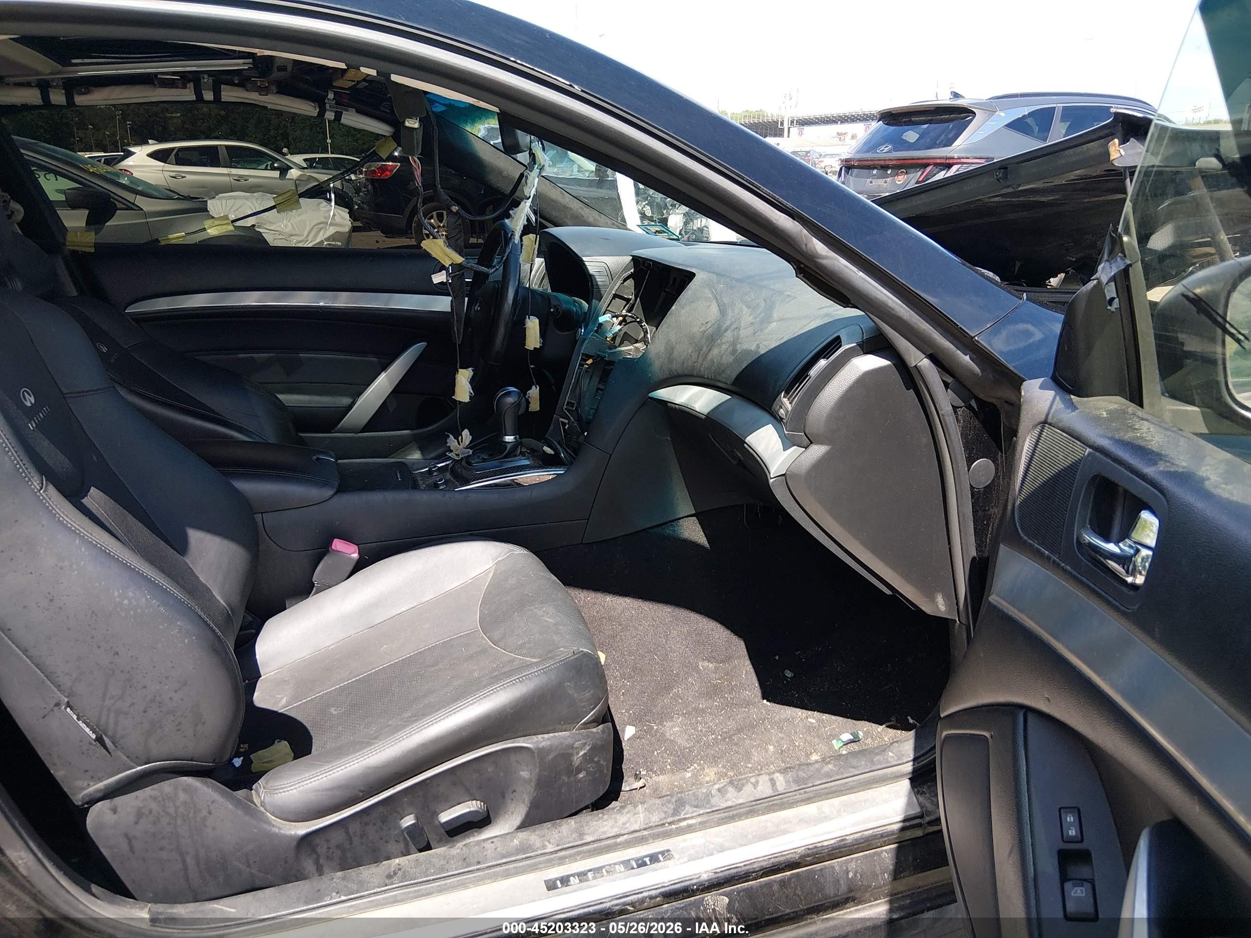 2013 Infiniti G37x Black vin: JN1CV6EL2DM982068