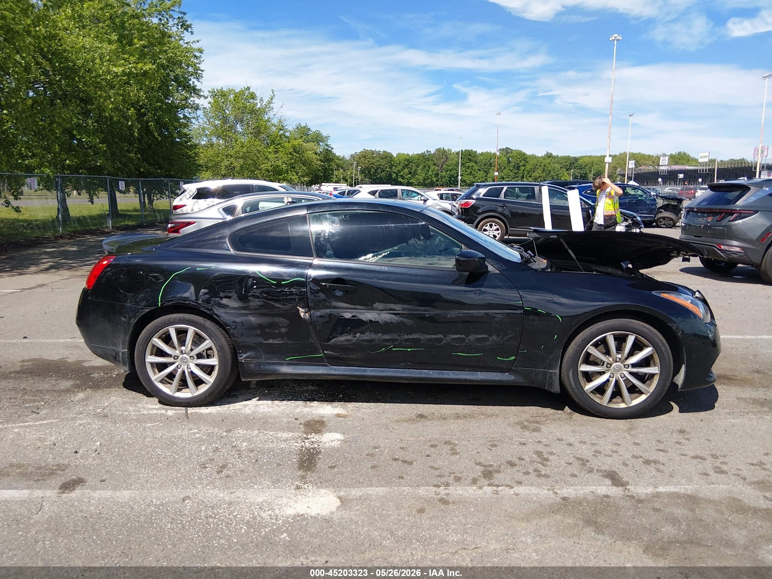 2013 Infiniti G37x Black vin: JN1CV6EL2DM982068