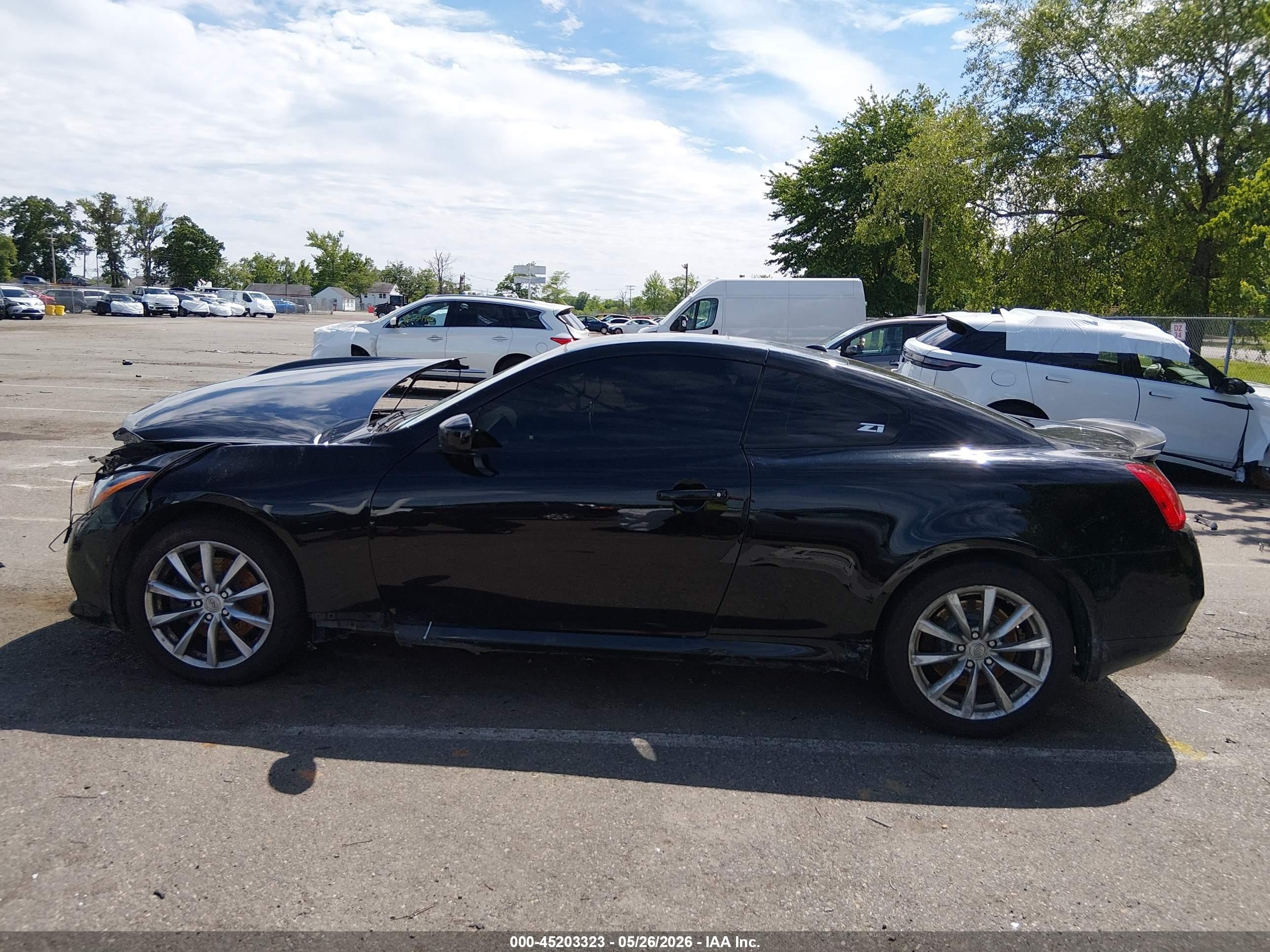 2013 Infiniti G37x Black vin: JN1CV6EL2DM982068