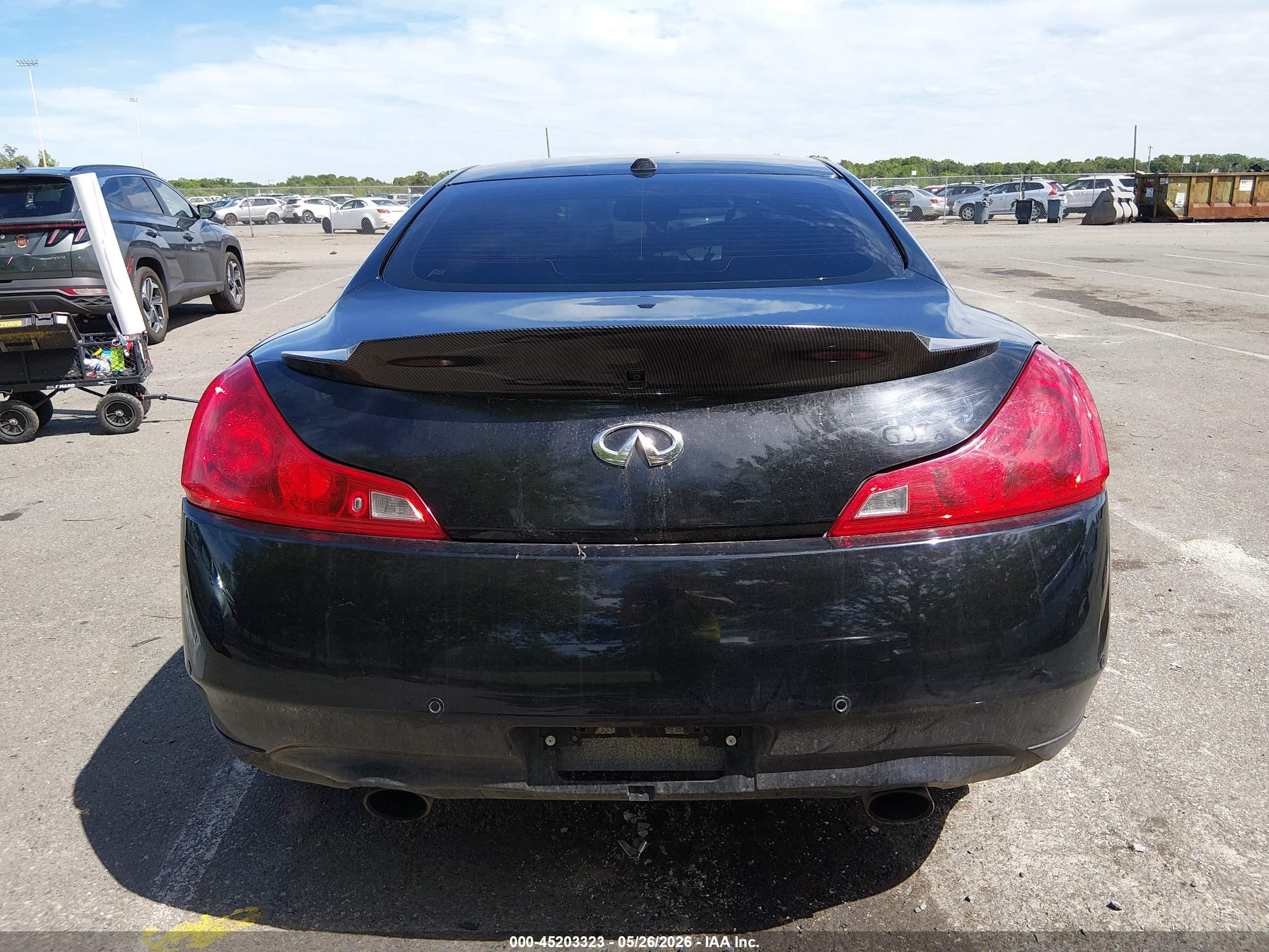 2013 Infiniti G37x Black vin: JN1CV6EL2DM982068