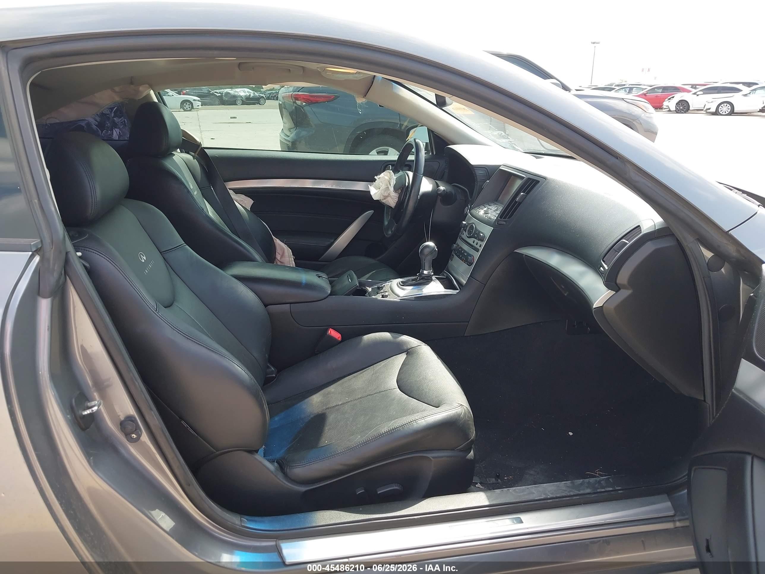 2014 Infiniti Q60   Gray vin: JN1CV6EL2EM132068