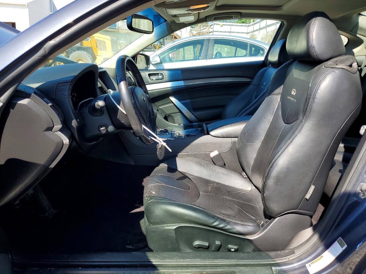 2010 Infiniti G37 Coupe X Blue vin: JN1CV6EL3AM150752