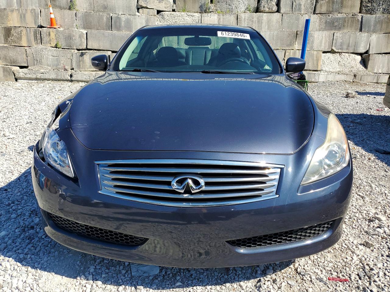 2010 Infiniti G37 Coupe X Blue vin: JN1CV6EL3AM150752