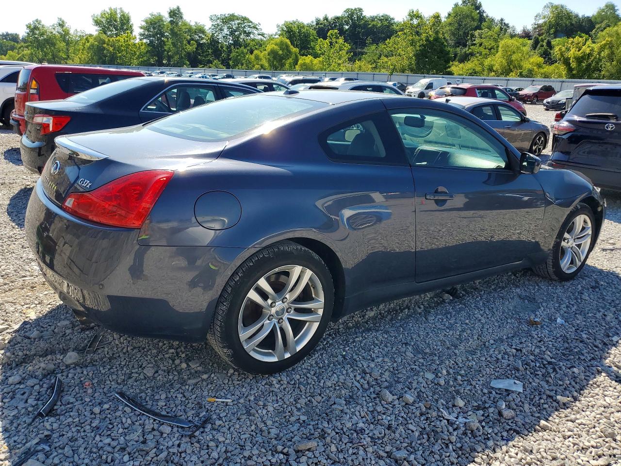 2010 Infiniti G37 Coupe X Blue vin: JN1CV6EL3AM150752