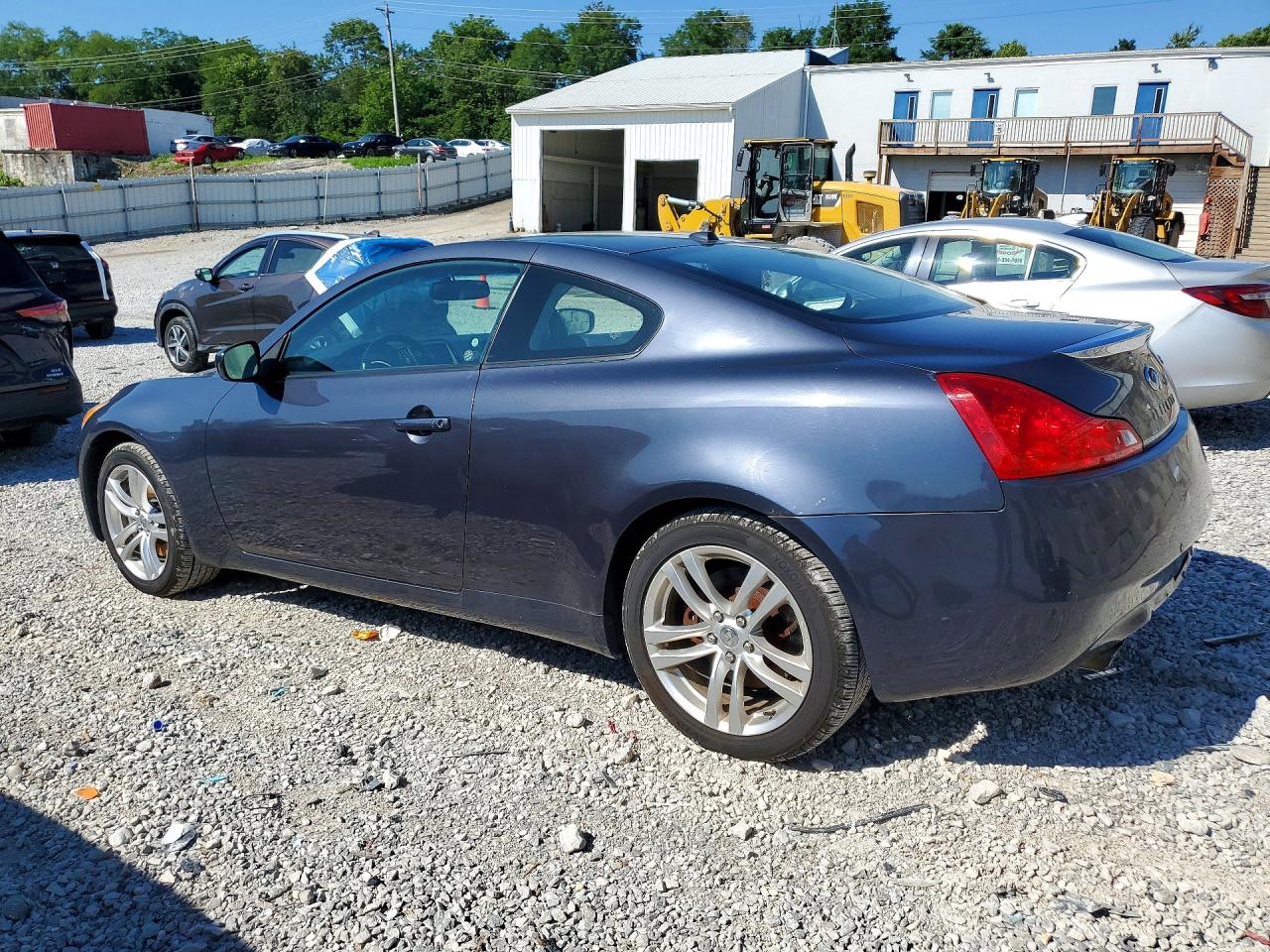 2010 Infiniti G37 Coupe X Blue vin: JN1CV6EL3AM150752