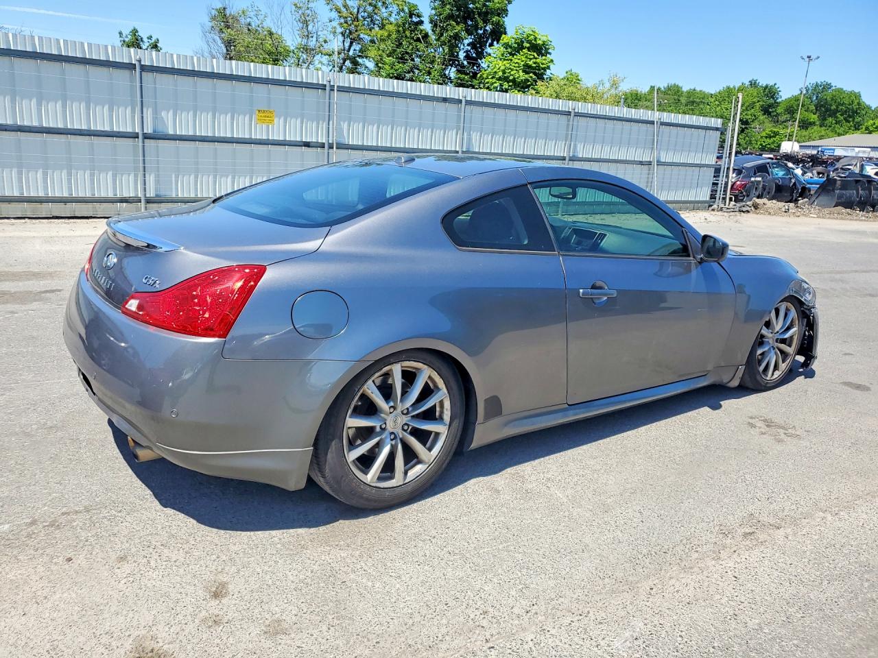 2011 Infiniti G37 Coupe X Gray vin: JN1CV6EL3BM262422
