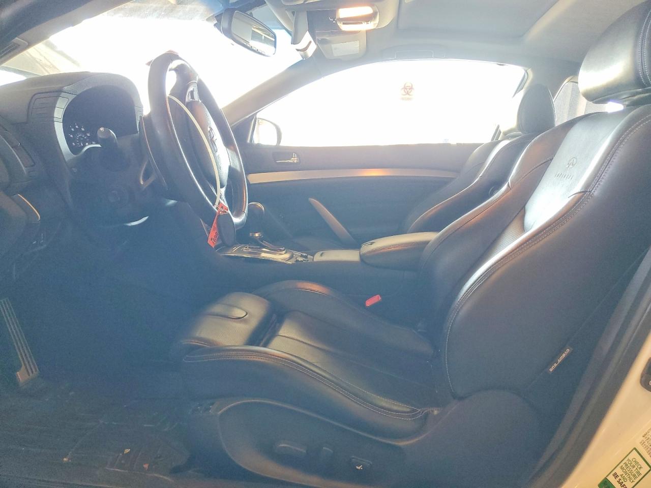 2012 Infiniti G37 Coupe X White vin: JN1CV6EL3CM470530