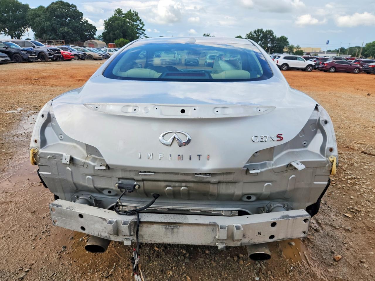 2013 Infiniti G37 Coupe X Silver vin: JN1CV6EL3DM983083