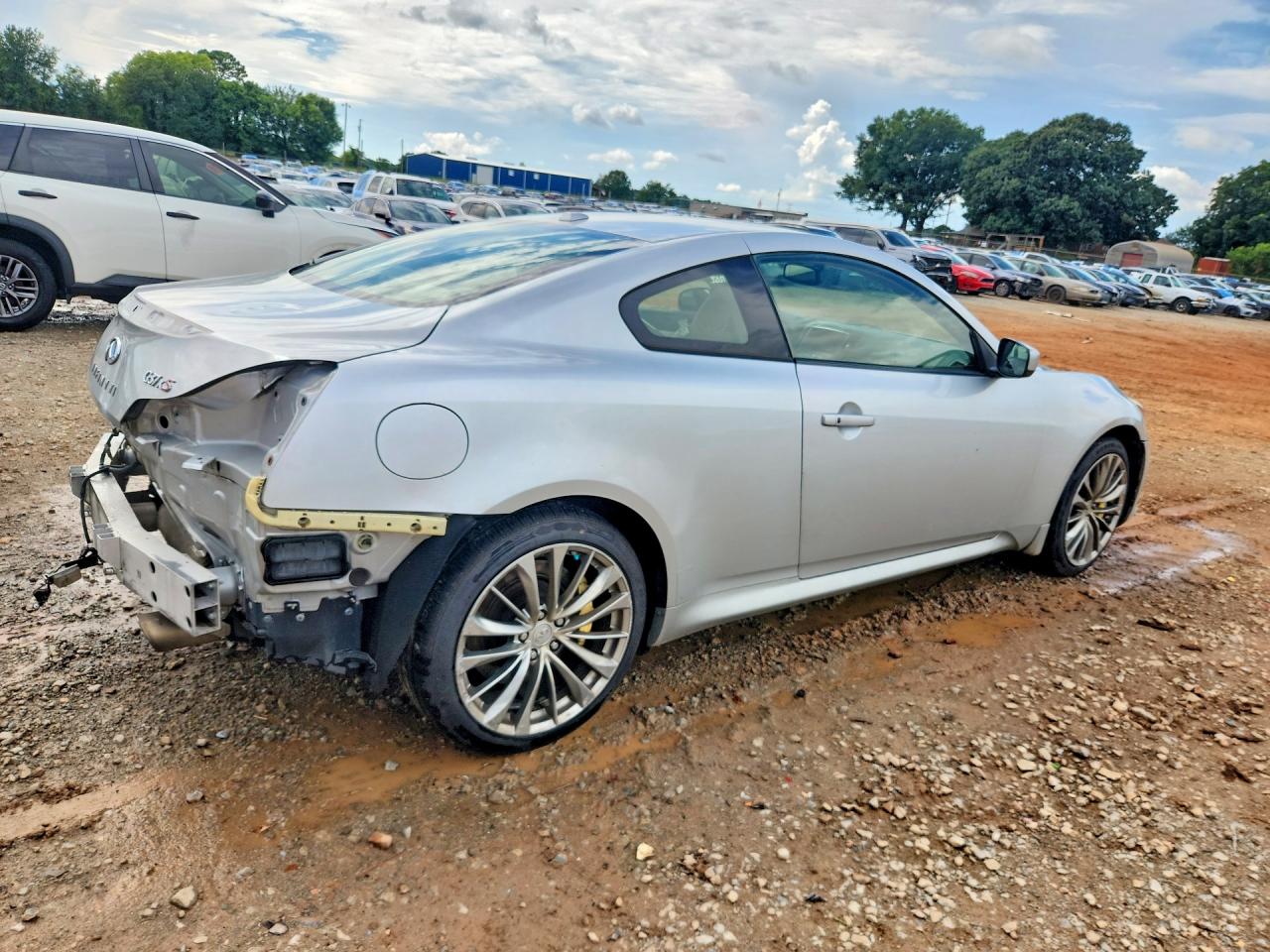 2013 Infiniti G37 Coupe X Silver vin: JN1CV6EL3DM983083