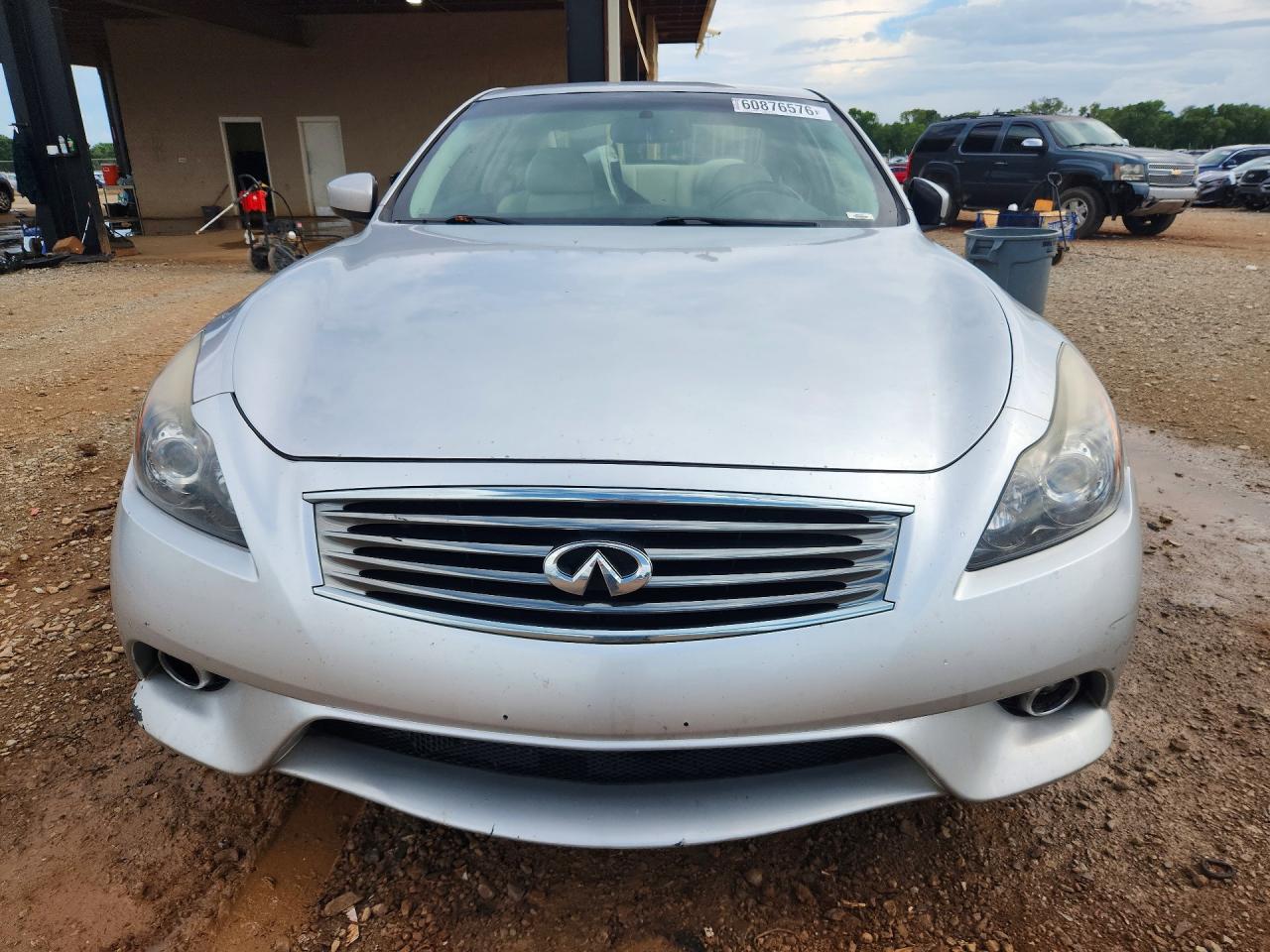 2013 Infiniti G37 Coupe X Silver vin: JN1CV6EL3DM983083