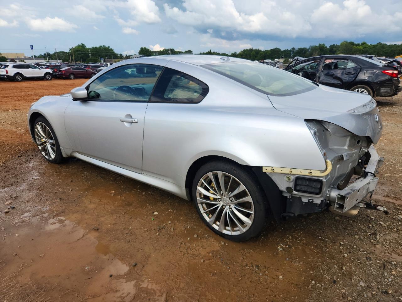 2013 Infiniti G37 Coupe X Silver vin: JN1CV6EL3DM983083