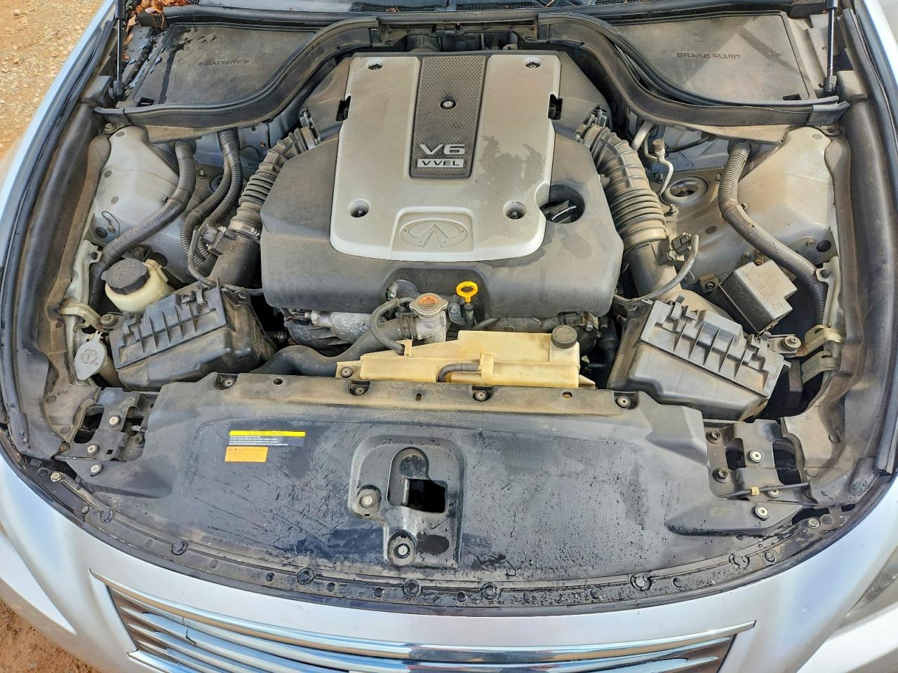 2013 Infiniti G37 Coupe X Silver vin: JN1CV6EL3DM983083