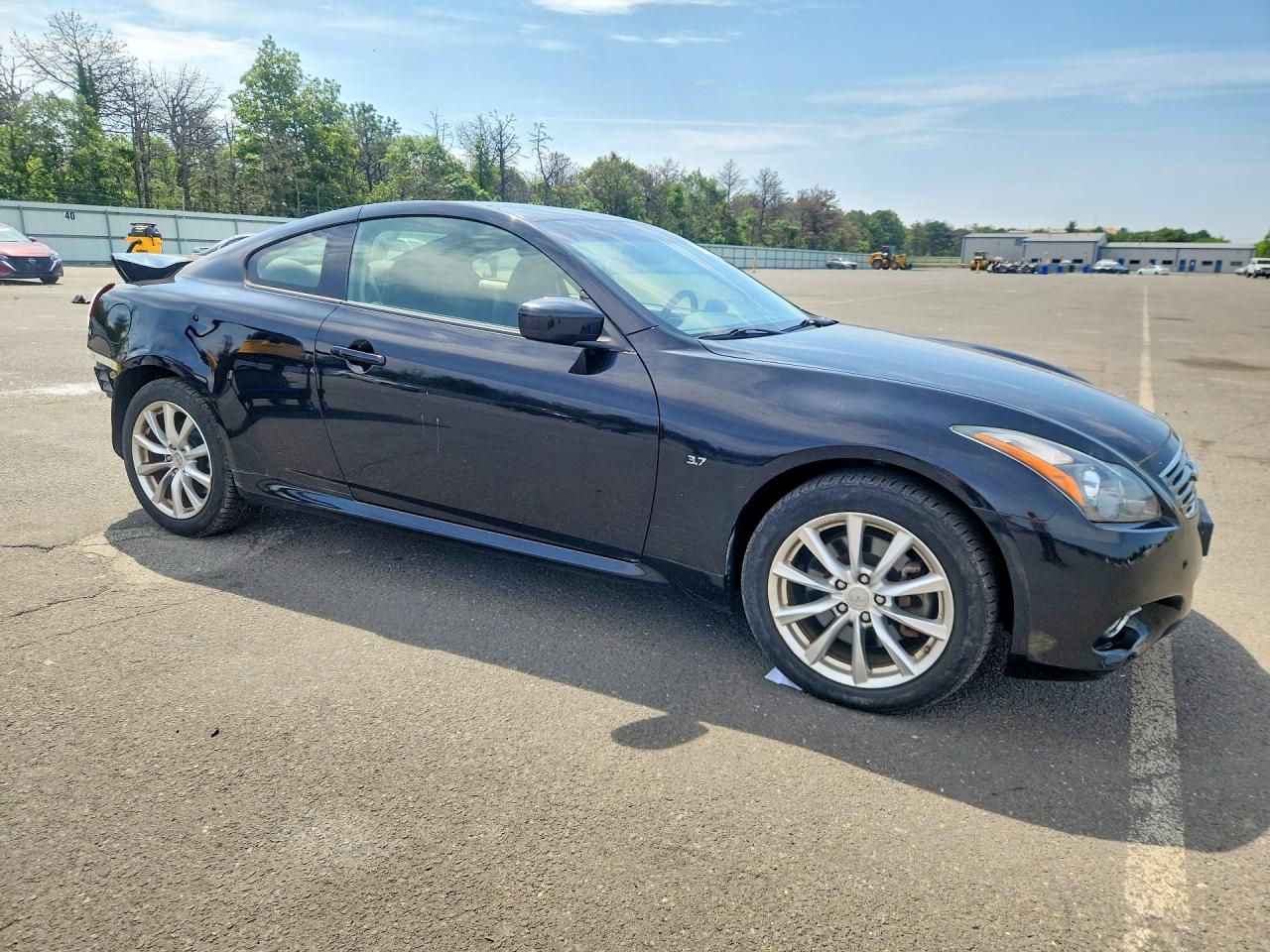 2014 Infiniti Q60 Coupe Base Black vin: JN1CV6EL3EM130474