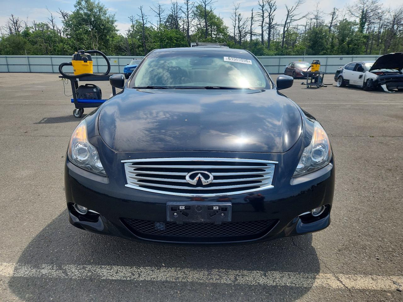 2014 Infiniti Q60 Coupe Base Black vin: JN1CV6EL3EM130474