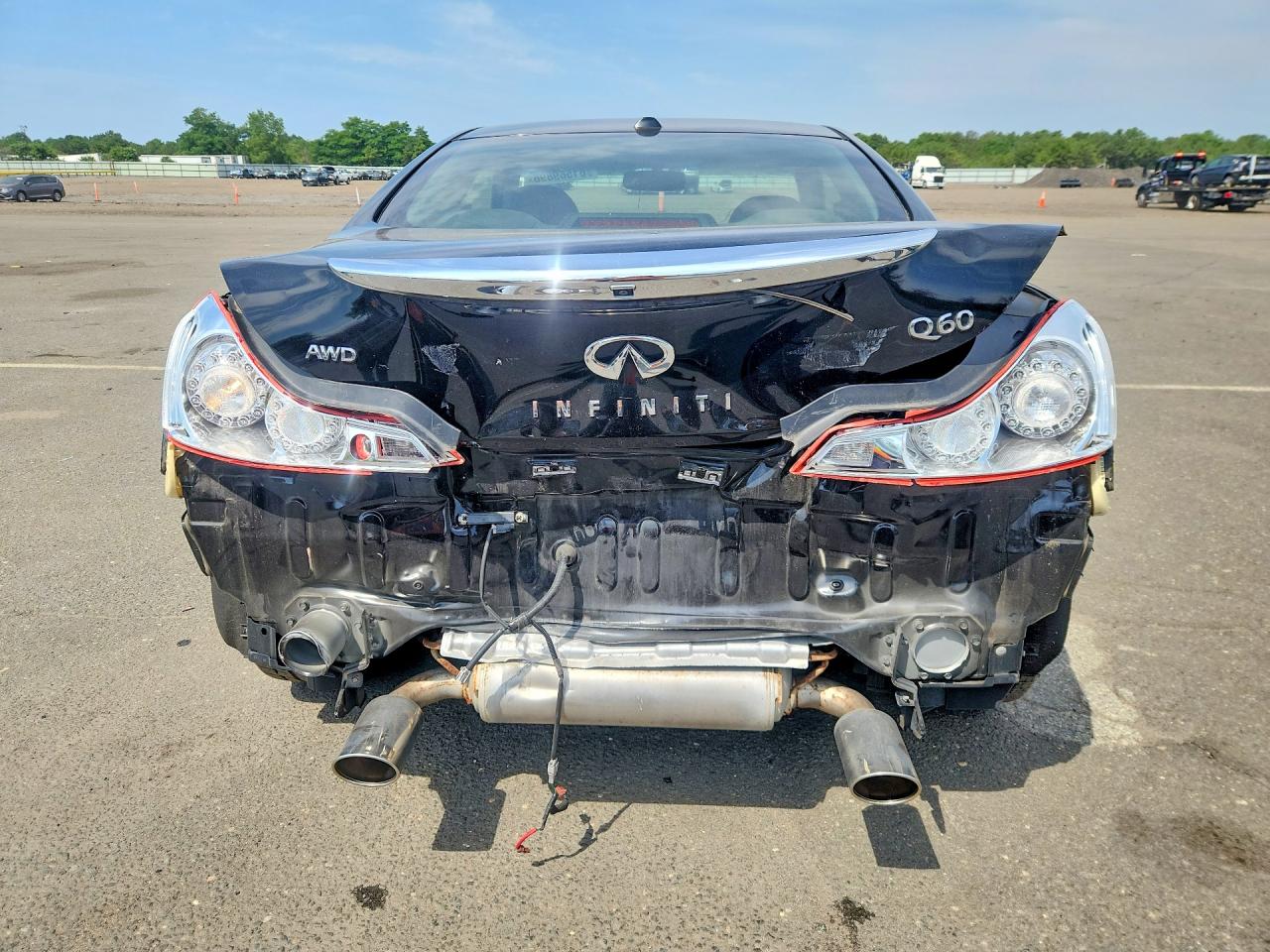 2014 Infiniti Q60 Coupe Base Black vin: JN1CV6EL3EM130474