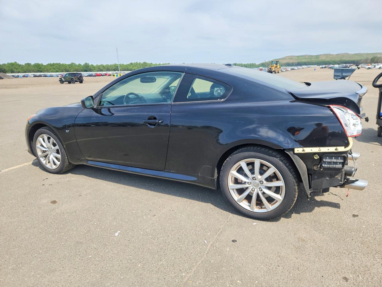 2014 Infiniti Q60 Coupe Base Black vin: JN1CV6EL3EM130474