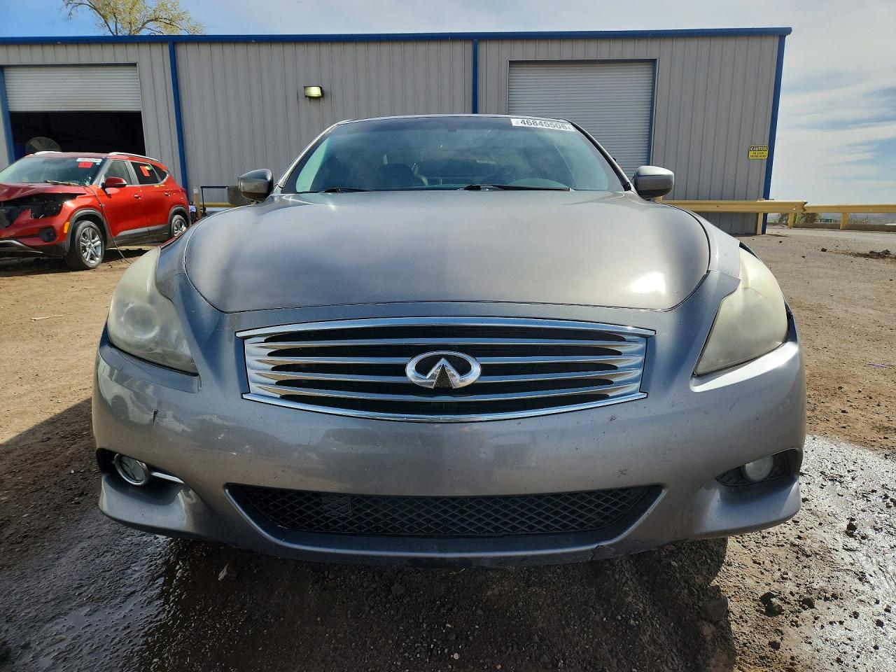 2014 Infiniti Q60 Coupe Base Gray vin: JN1CV6EL3EM132404