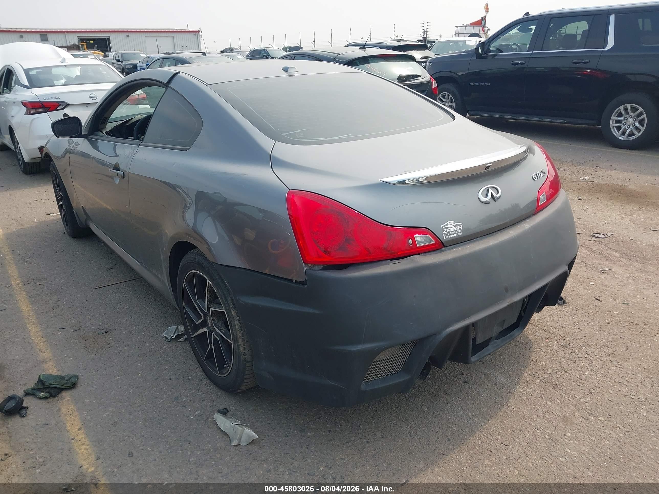 2011 Infiniti G37x   Серый vin: JN1CV6EL4BM260484
