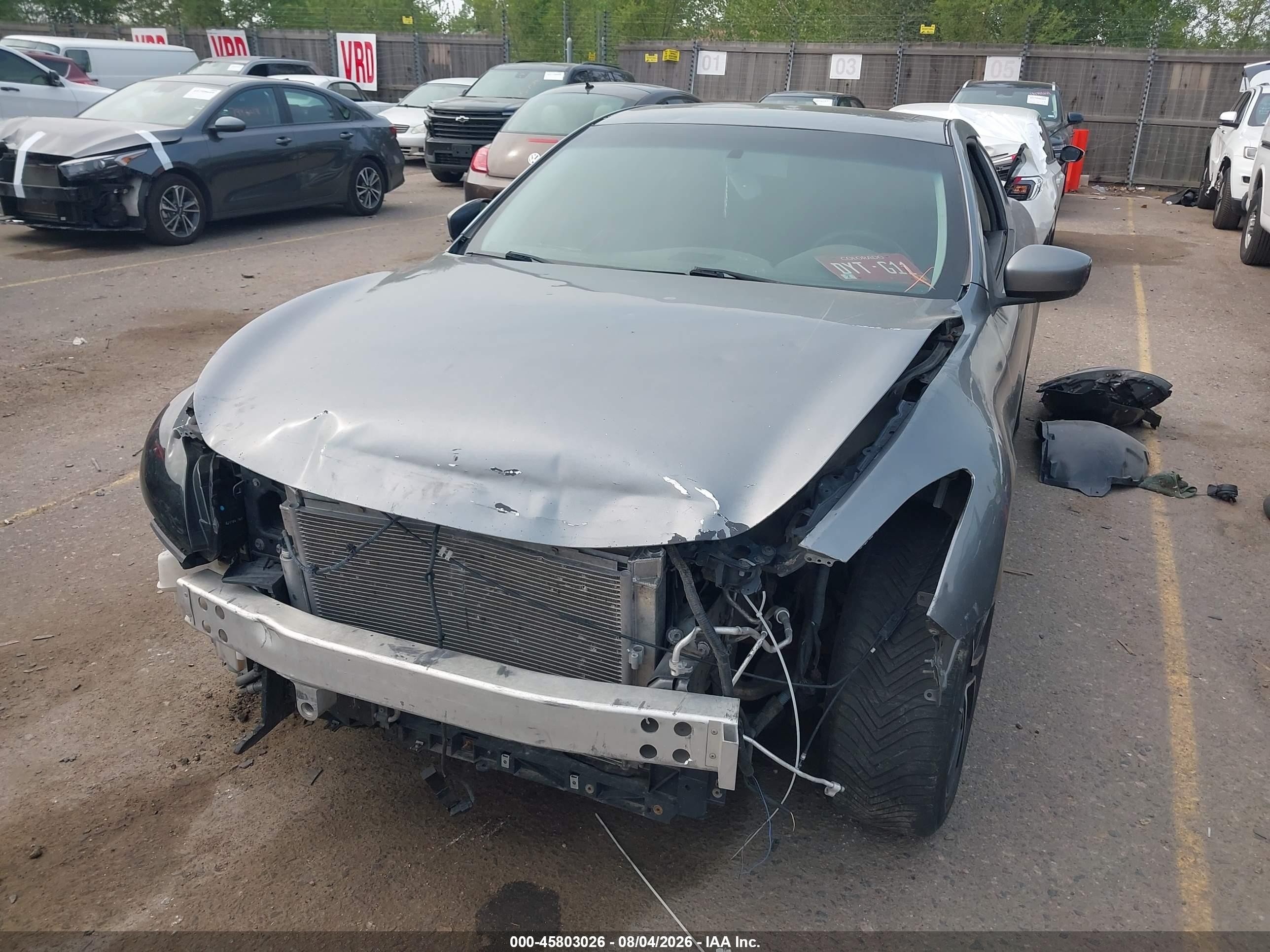 2011 Infiniti G37x   Серый vin: JN1CV6EL4BM260484
