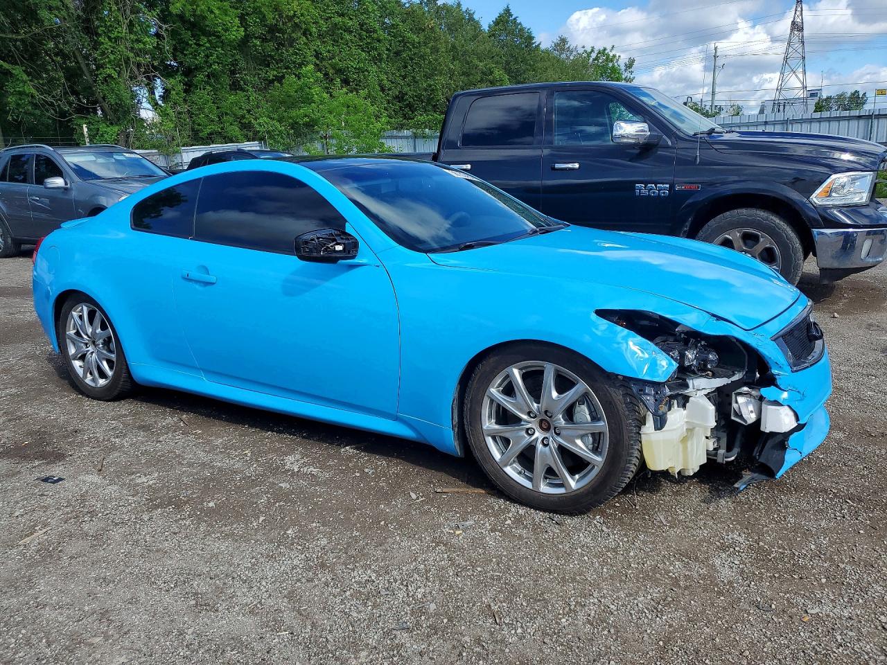 2011 Infiniti G37 Coupe X Синий vin: JN1CV6EL4BM263062