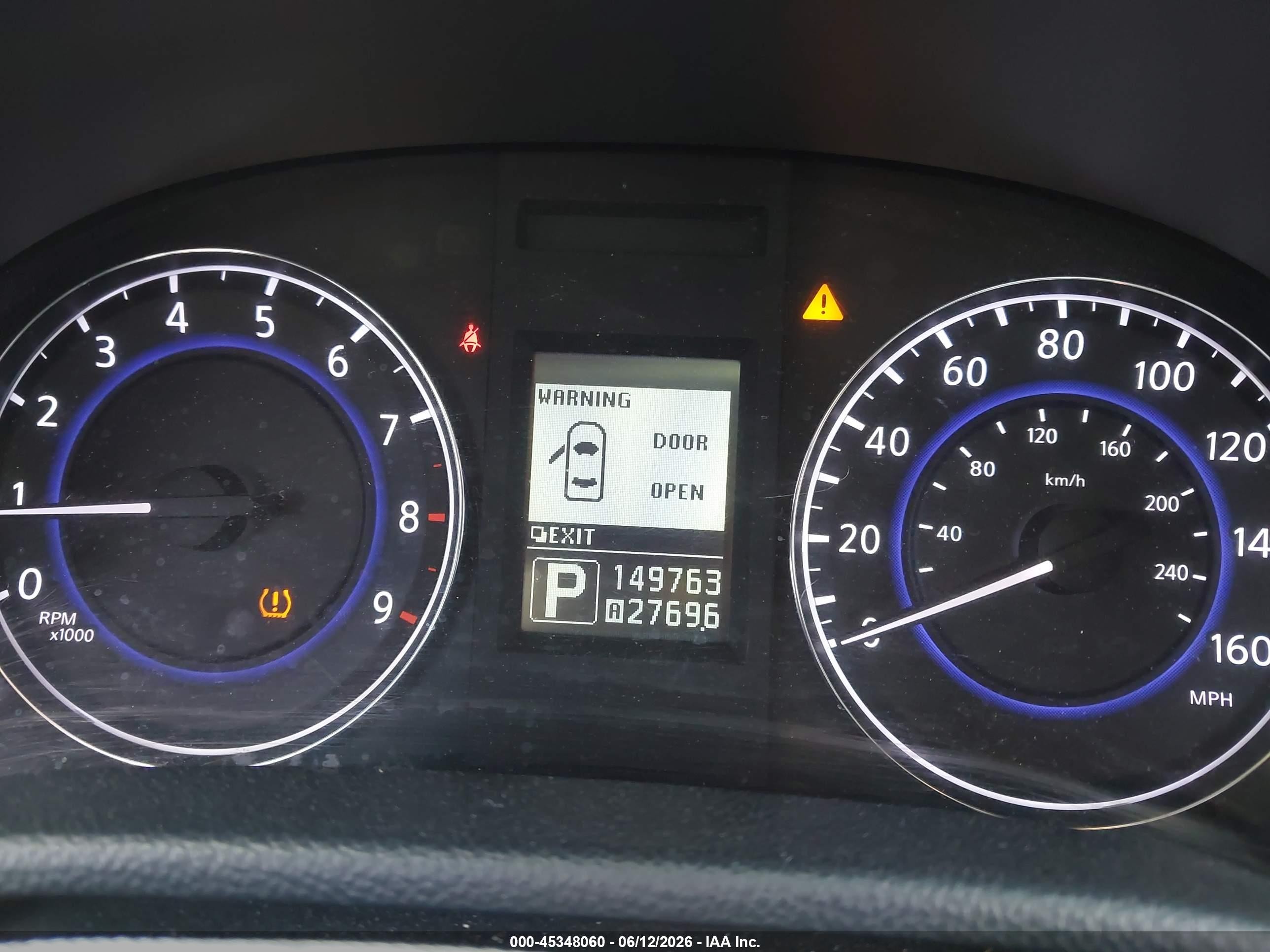 2011 Infiniti G37x   Black vin: JN1CV6EL4BM264339