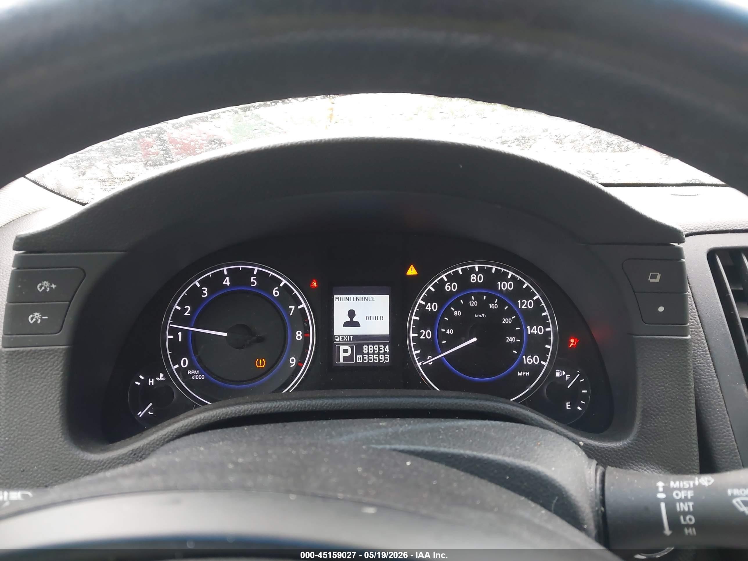 2012 Infiniti G37x   White vin: JN1CV6EL4CM471542