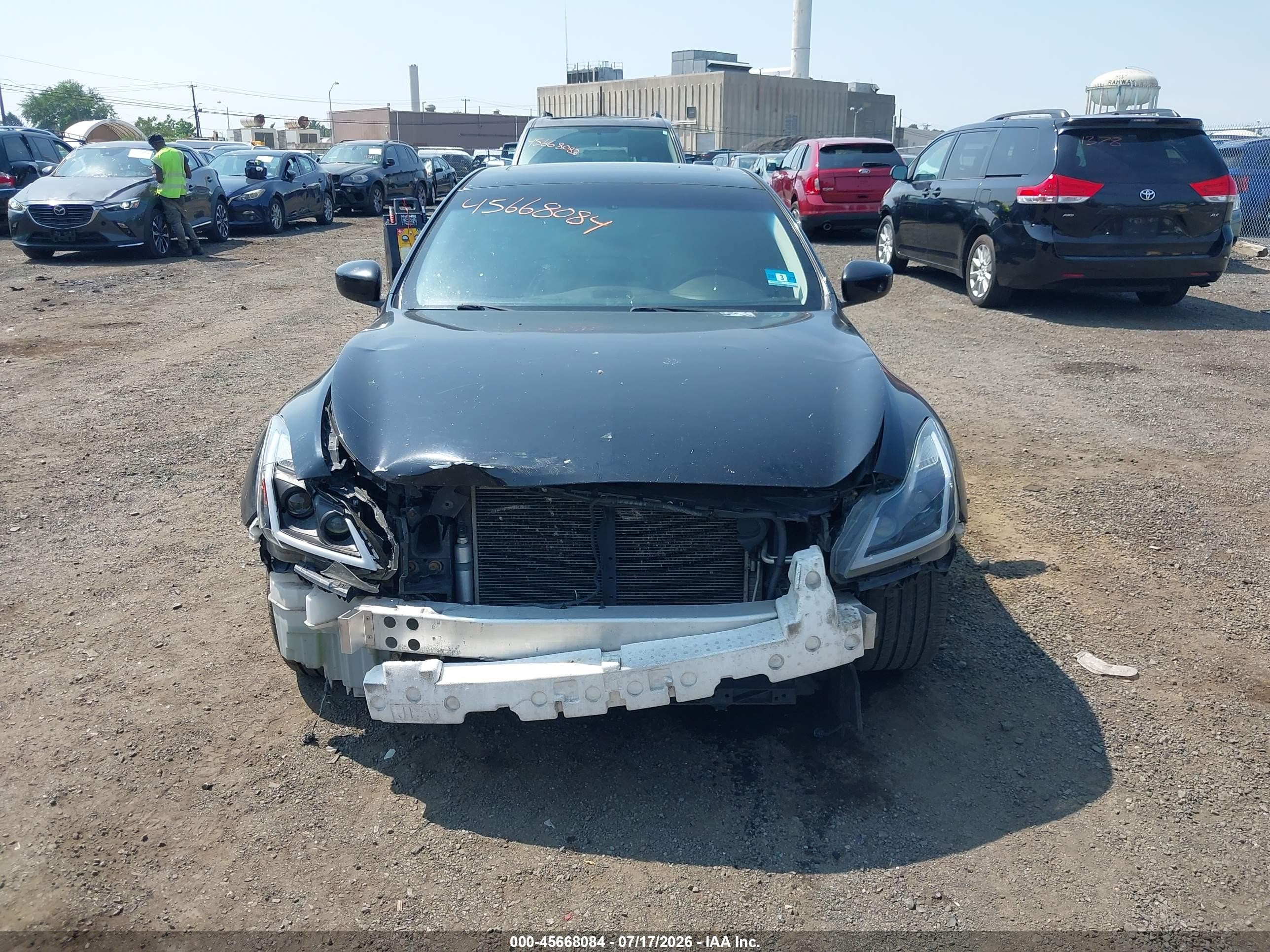 2012 Infiniti G37x   Black vin: JN1CV6EL4CM471850