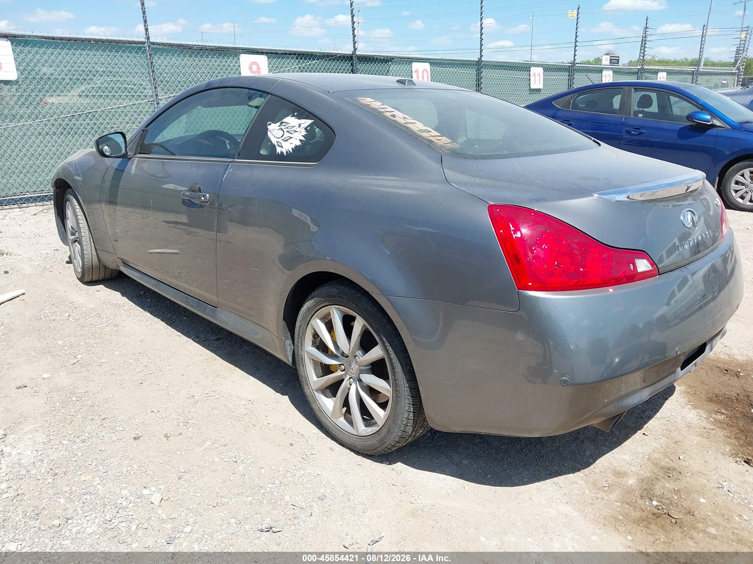 2012 Infiniti G37x Gray vin: JN1CV6EL4CM472920