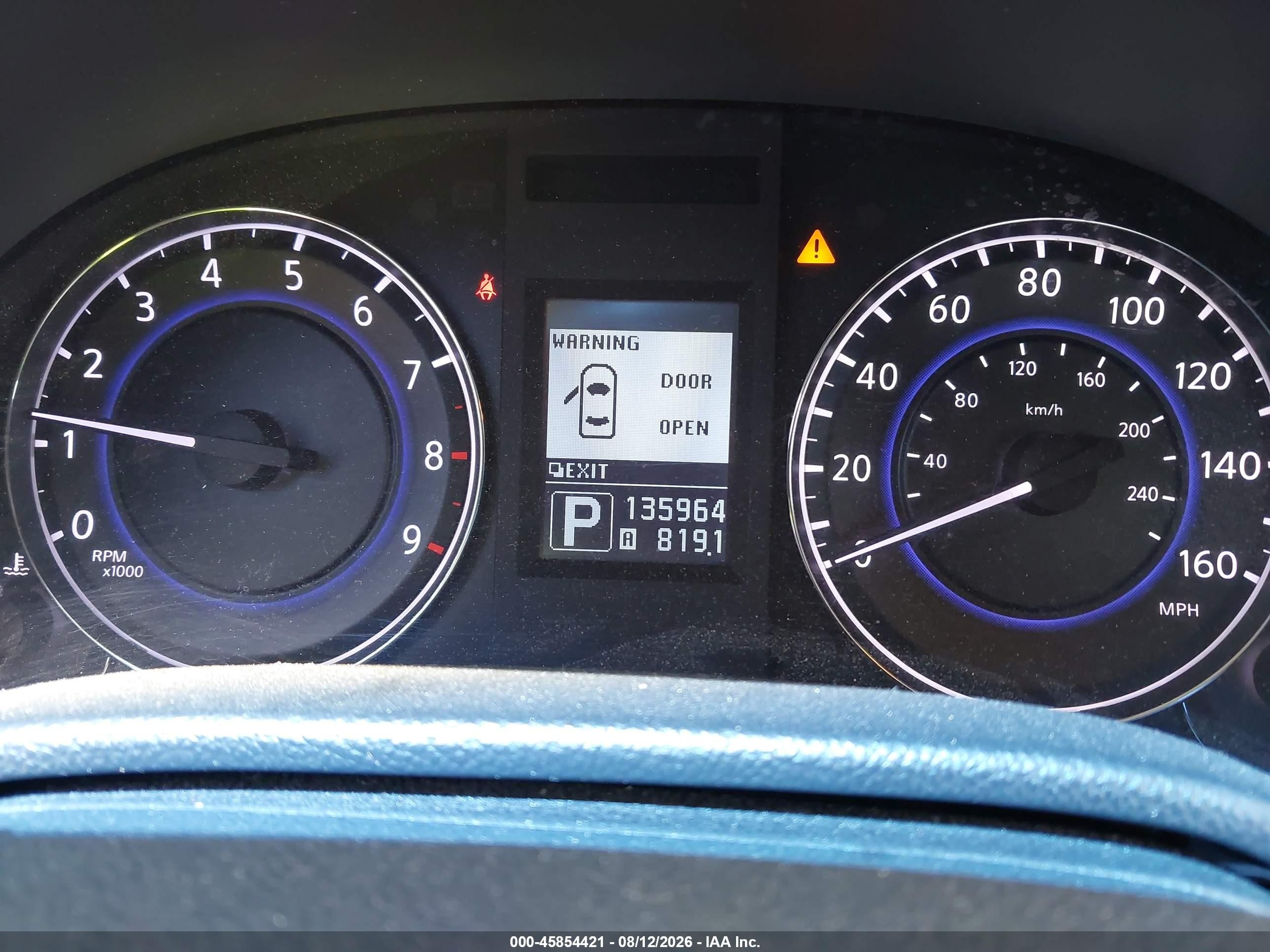 2012 Infiniti G37x Gray vin: JN1CV6EL4CM472920