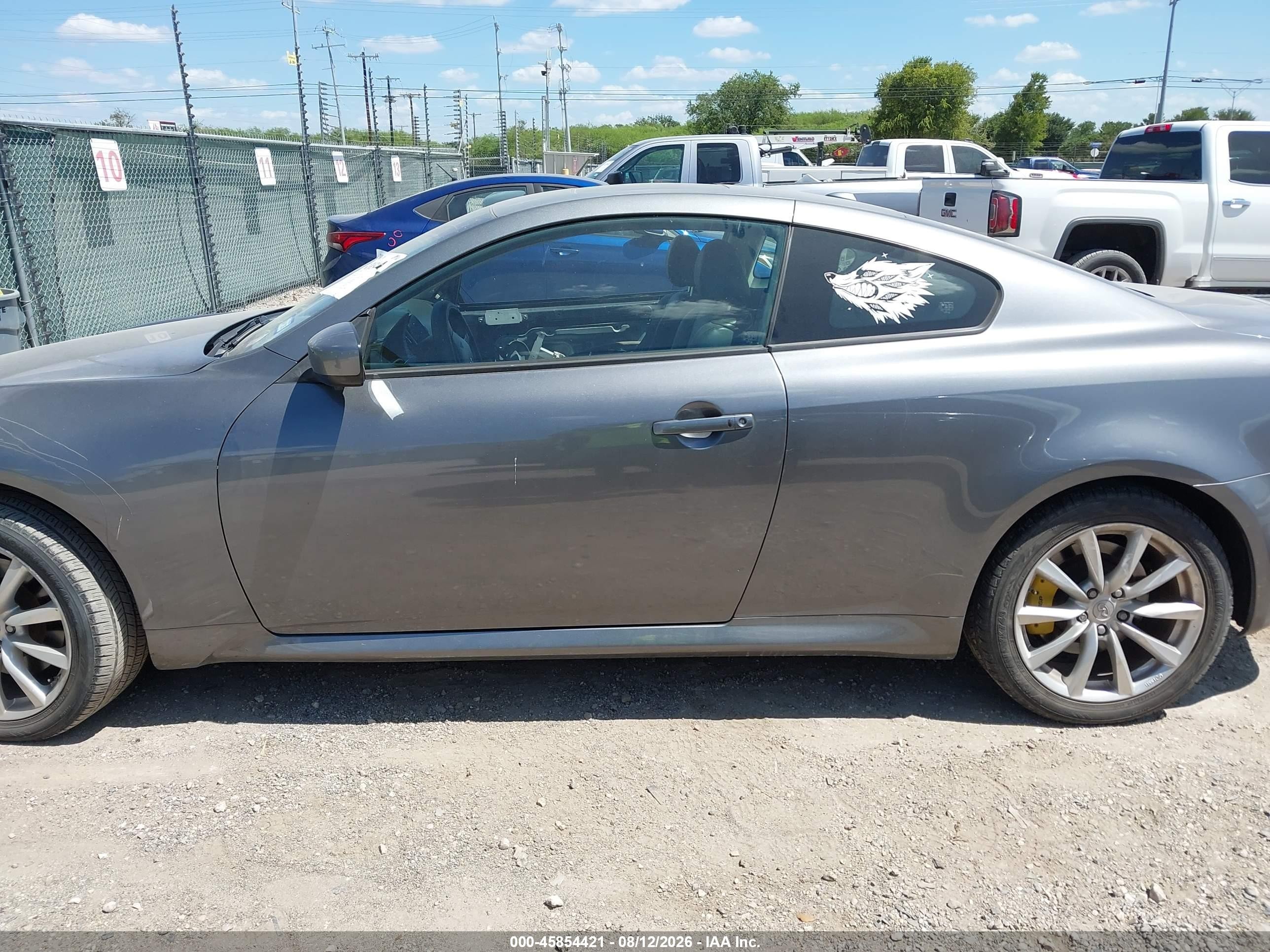 2012 Infiniti G37x Gray vin: JN1CV6EL4CM472920