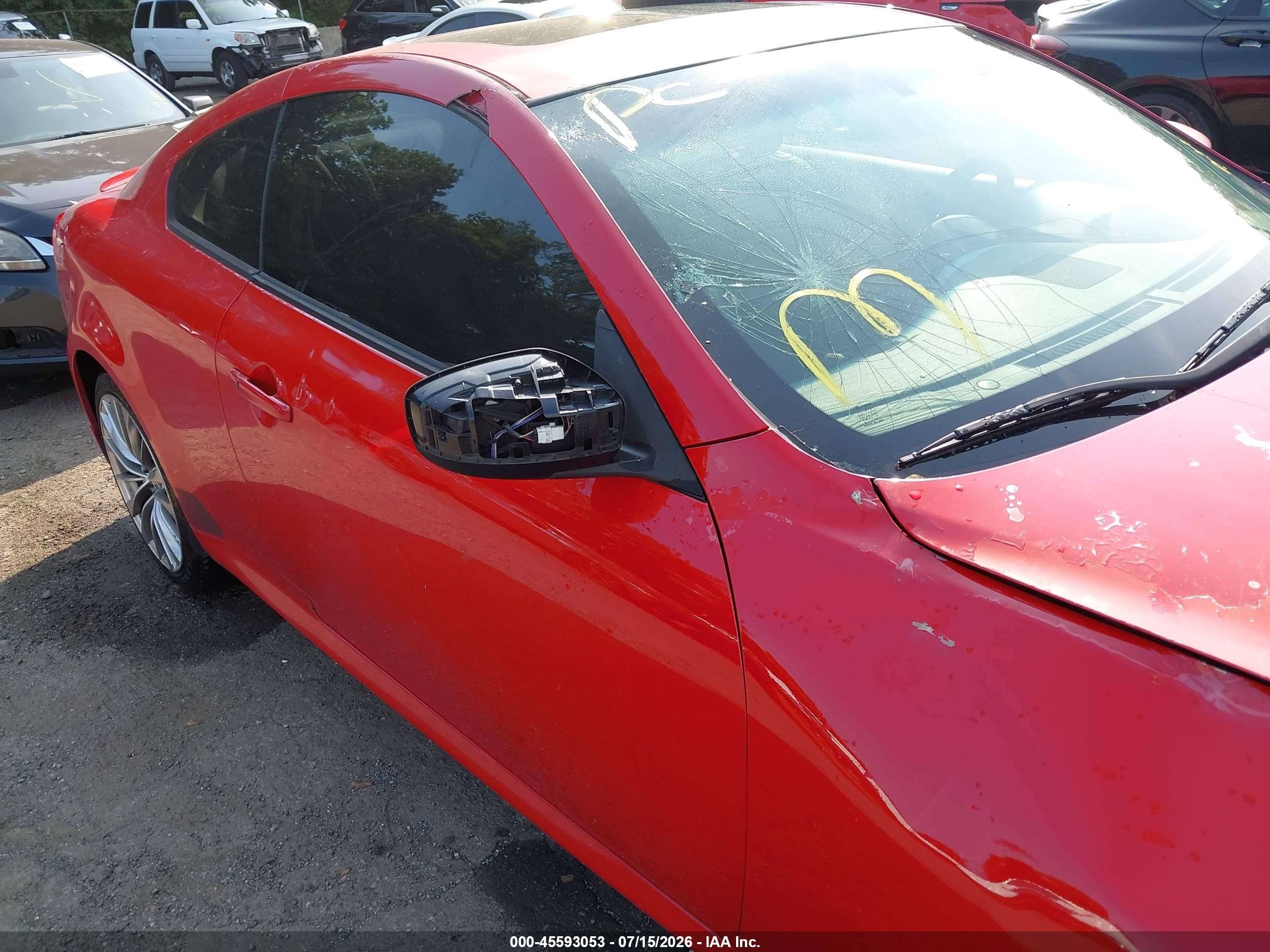 2013 Infiniti G37x   Red vin: JN1CV6EL4DM950206