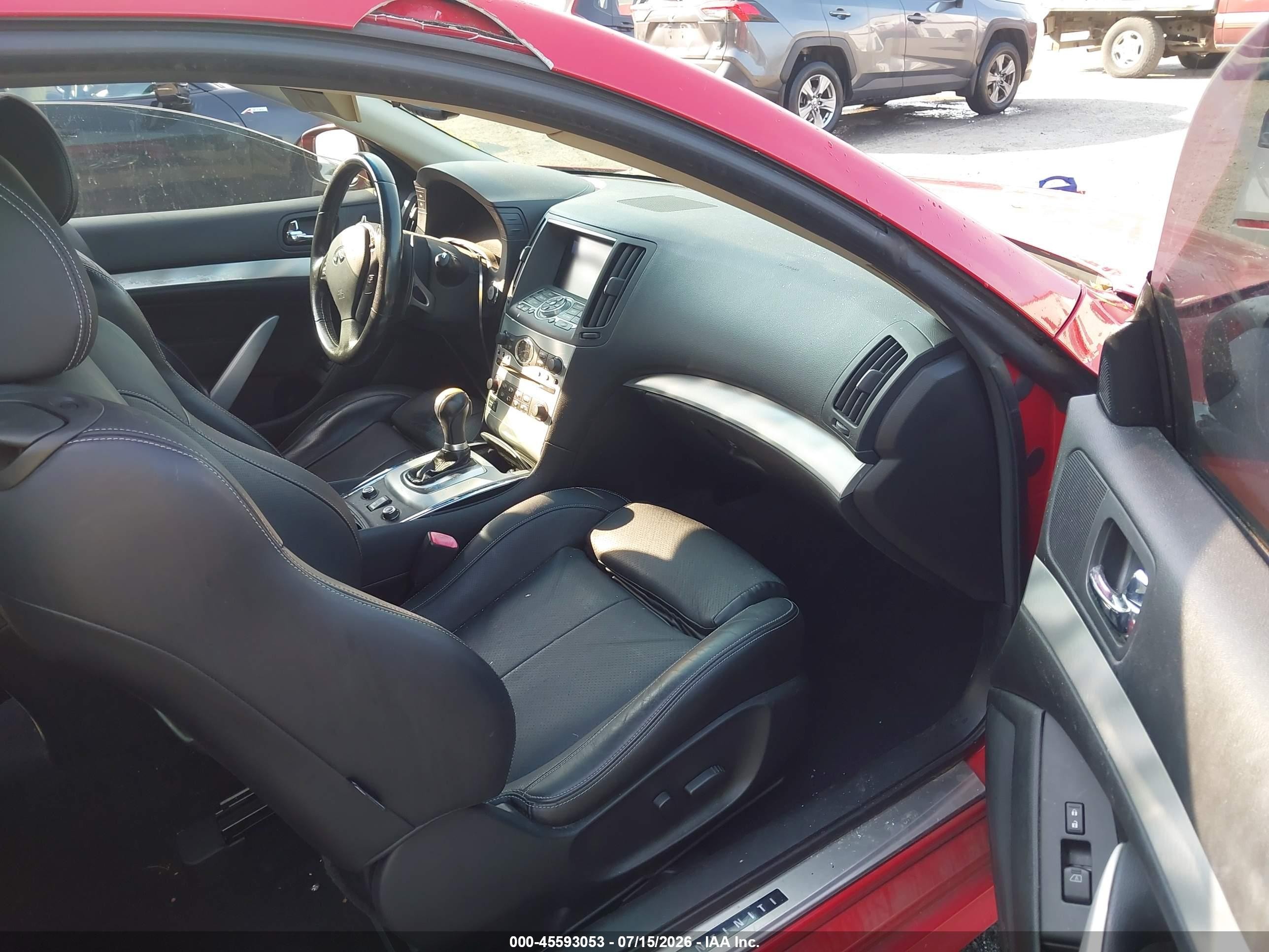 2013 Infiniti G37x   Red vin: JN1CV6EL4DM950206
