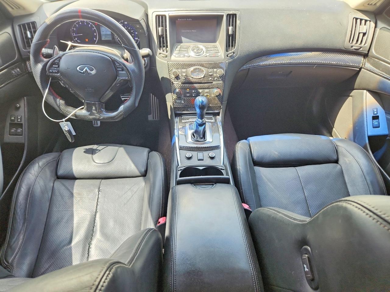 2014 Infiniti Q60 Coupe Base Белый vin: JN1CV6EL4EM132444