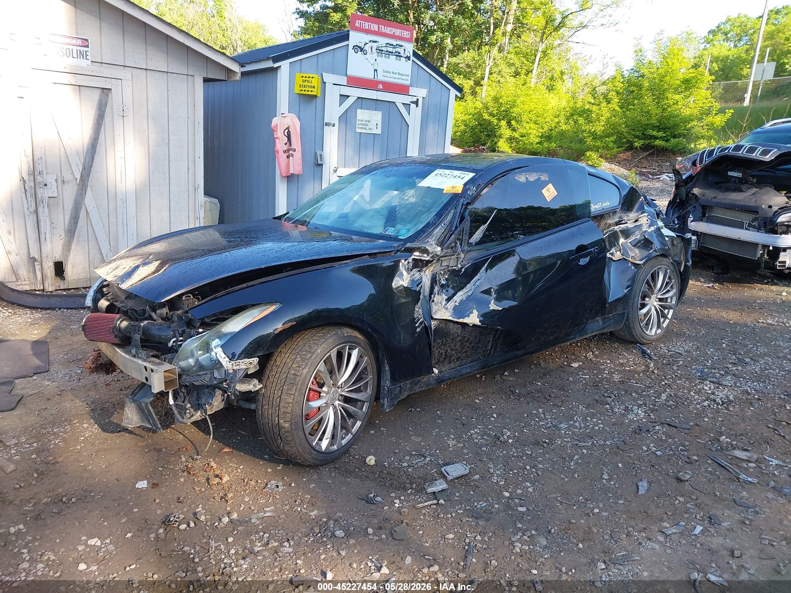 2011 Infiniti G37x   Черный vin: JN1CV6EL5BM263720