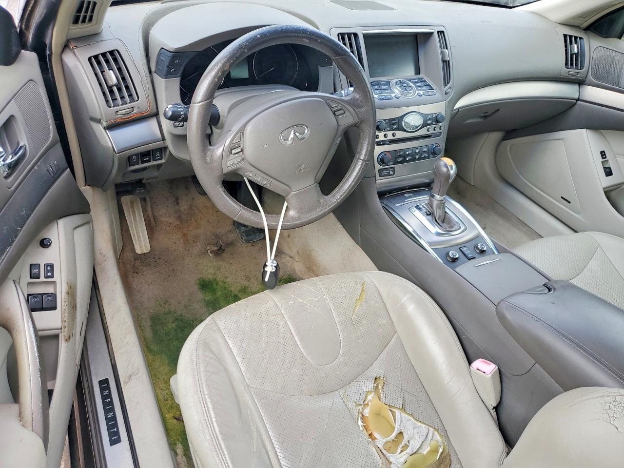 2012 Infiniti G37 Coupe X Gray vin: JN1CV6EL5CM470481
