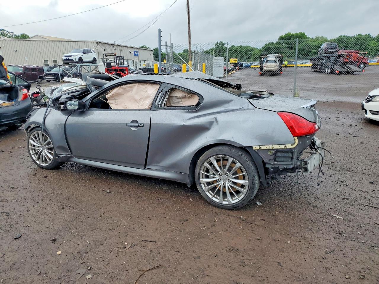 2013 Infiniti G37 Coupe X Gray vin: JN1CV6EL5DM981822
