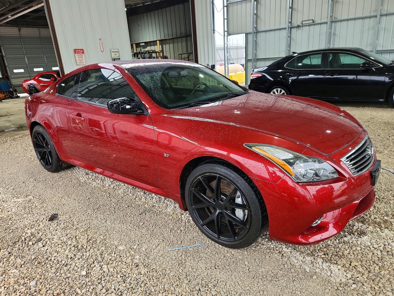 2015 Infiniti Q60 Burgundy vin: JN1CV6EL5FM891105