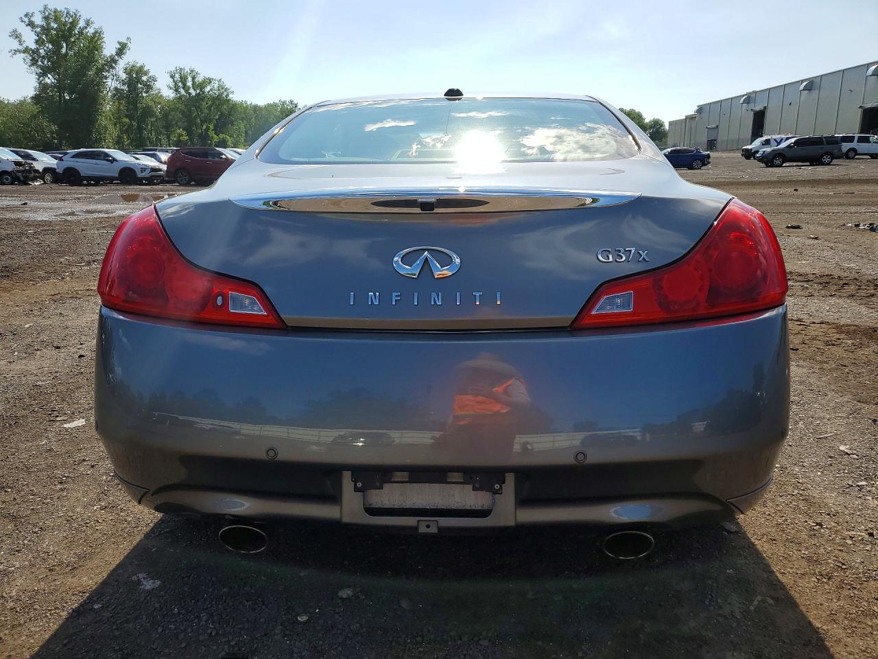 2010 Infiniti G37 Coupe X Gray vin: JN1CV6EL6AM152155