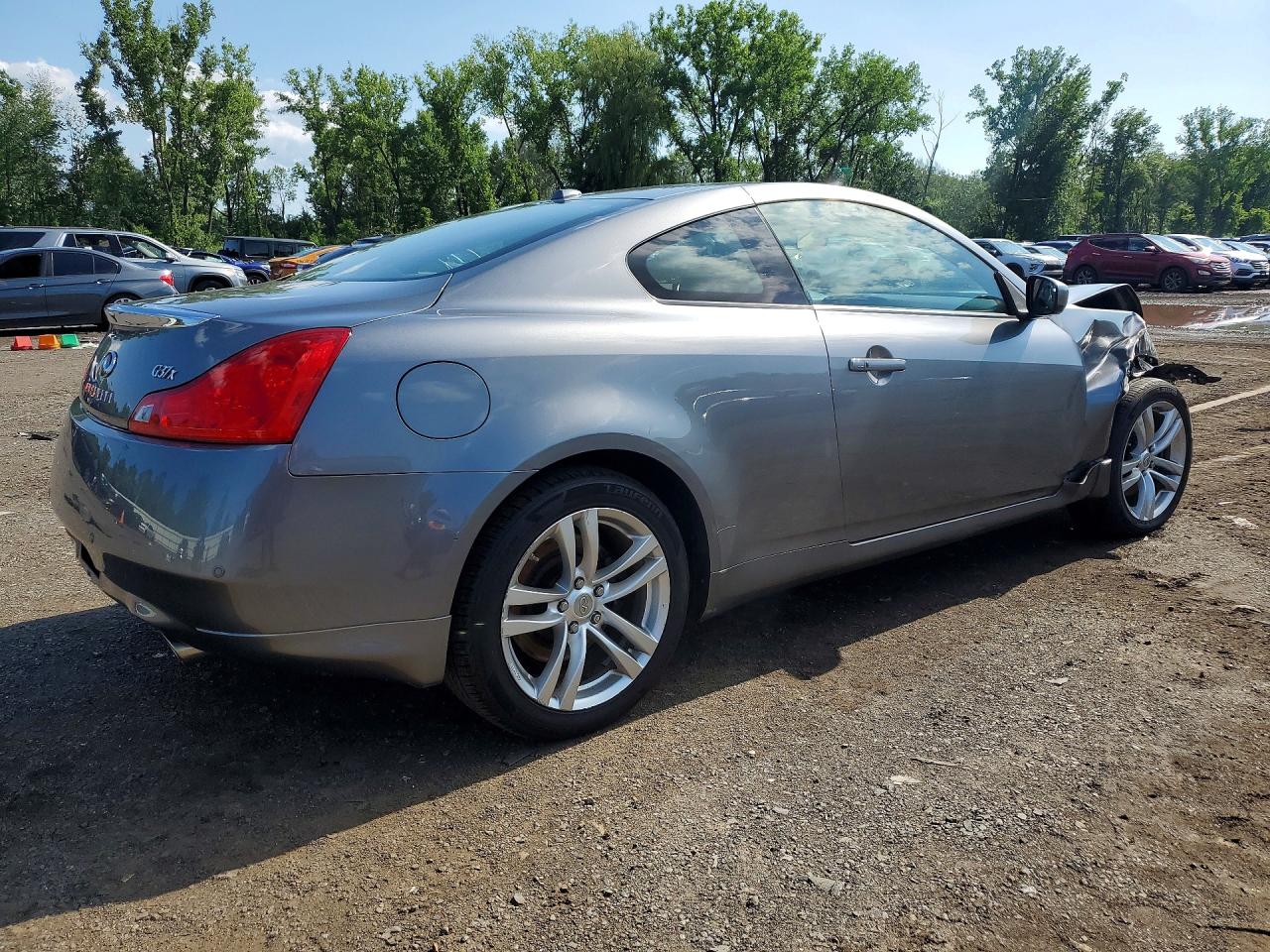 2010 Infiniti G37 Coupe X Gray vin: JN1CV6EL6AM152155