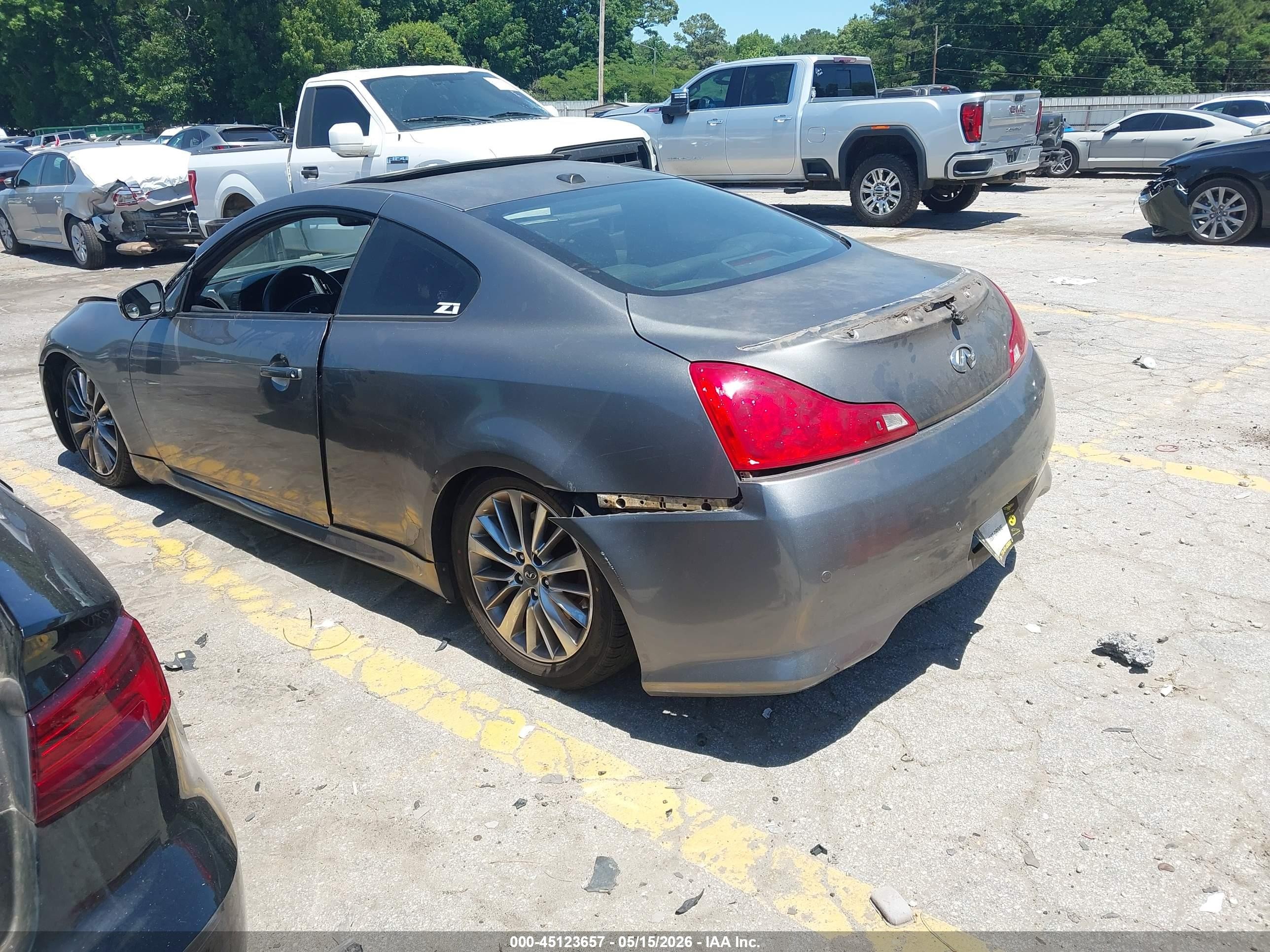2011 Infiniti G37x   Gray vin: JN1CV6EL6BM260292