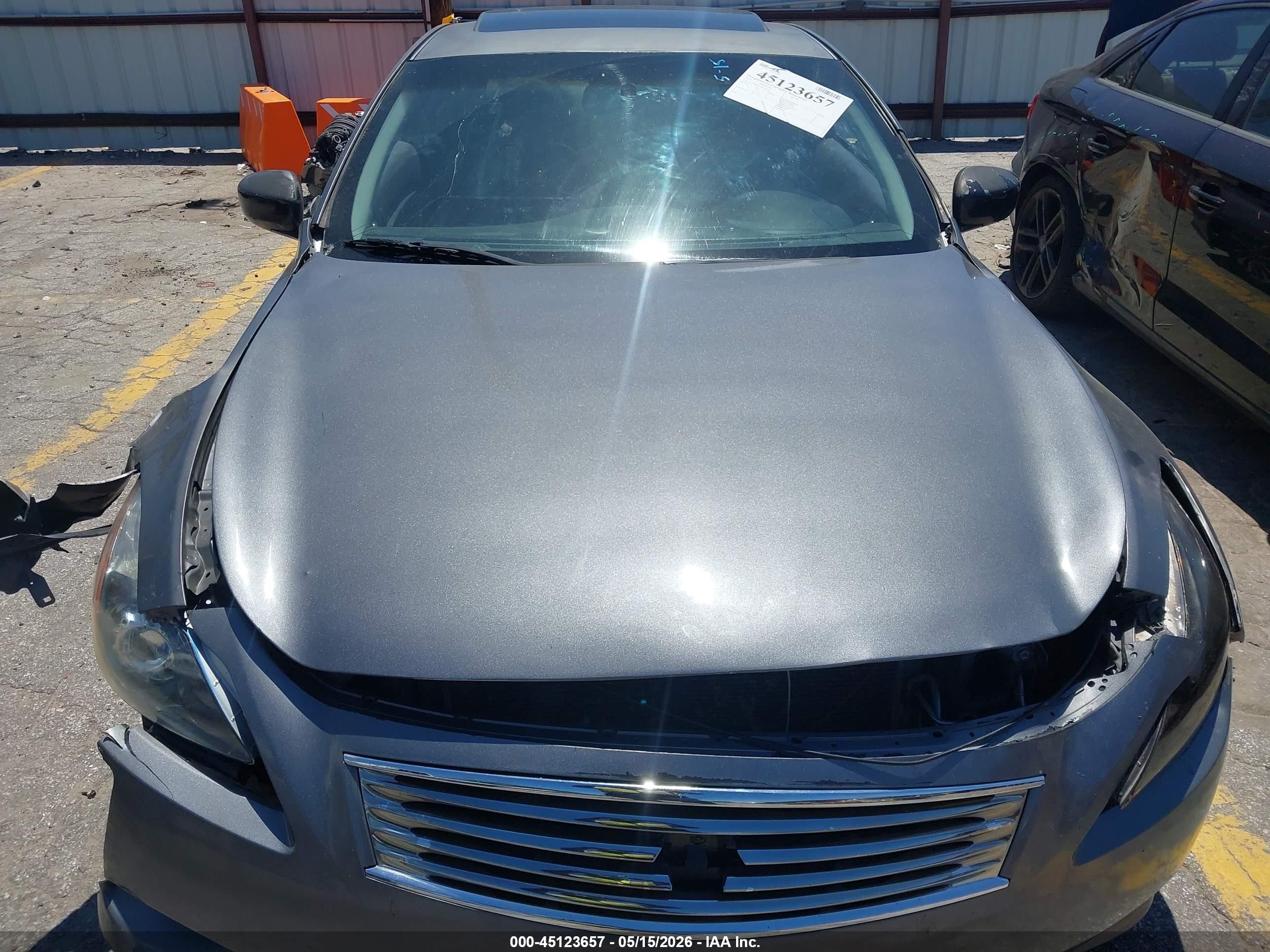 2011 Infiniti G37x   Gray vin: JN1CV6EL6BM260292