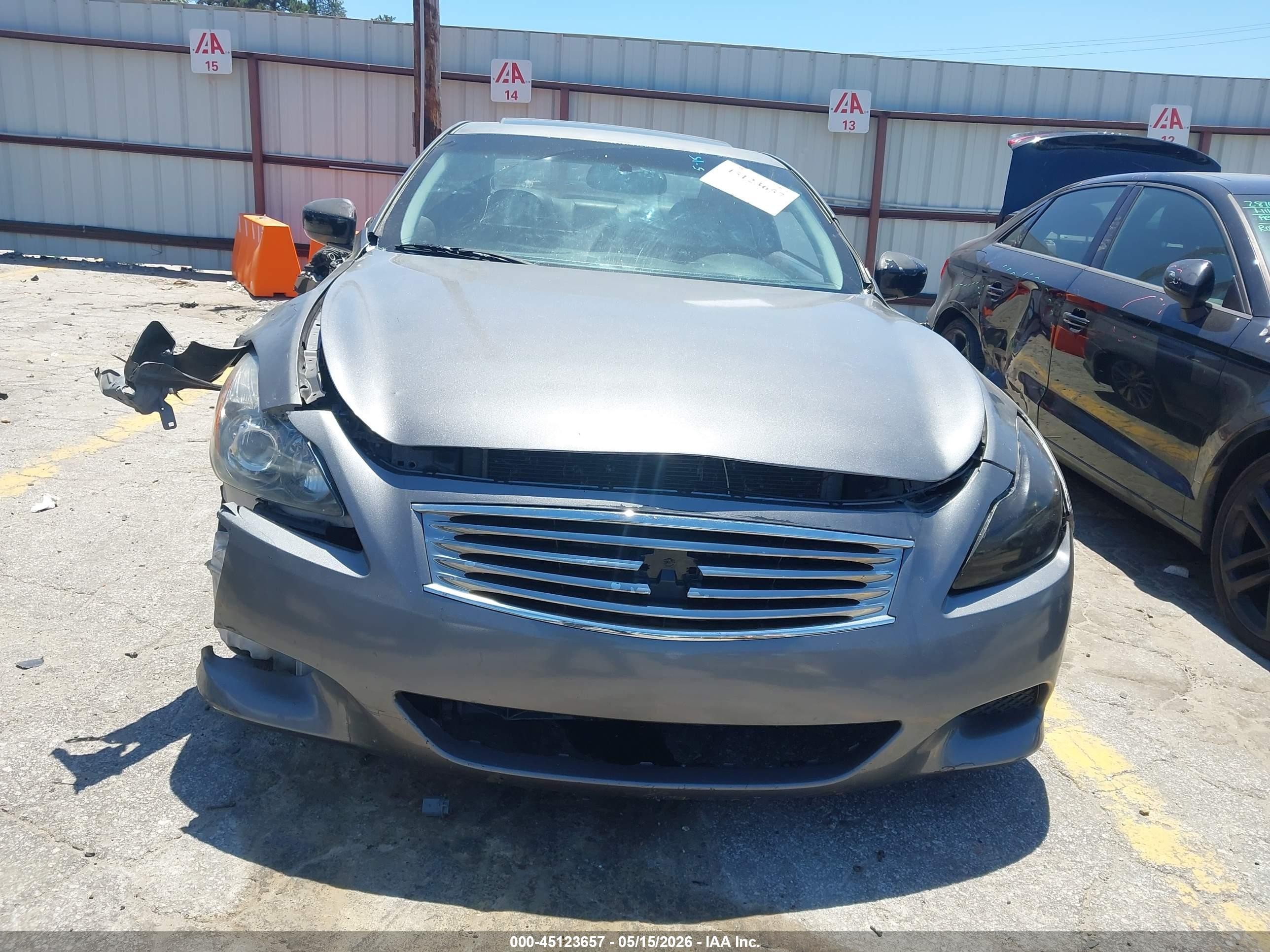 2011 Infiniti G37x   Gray vin: JN1CV6EL6BM260292