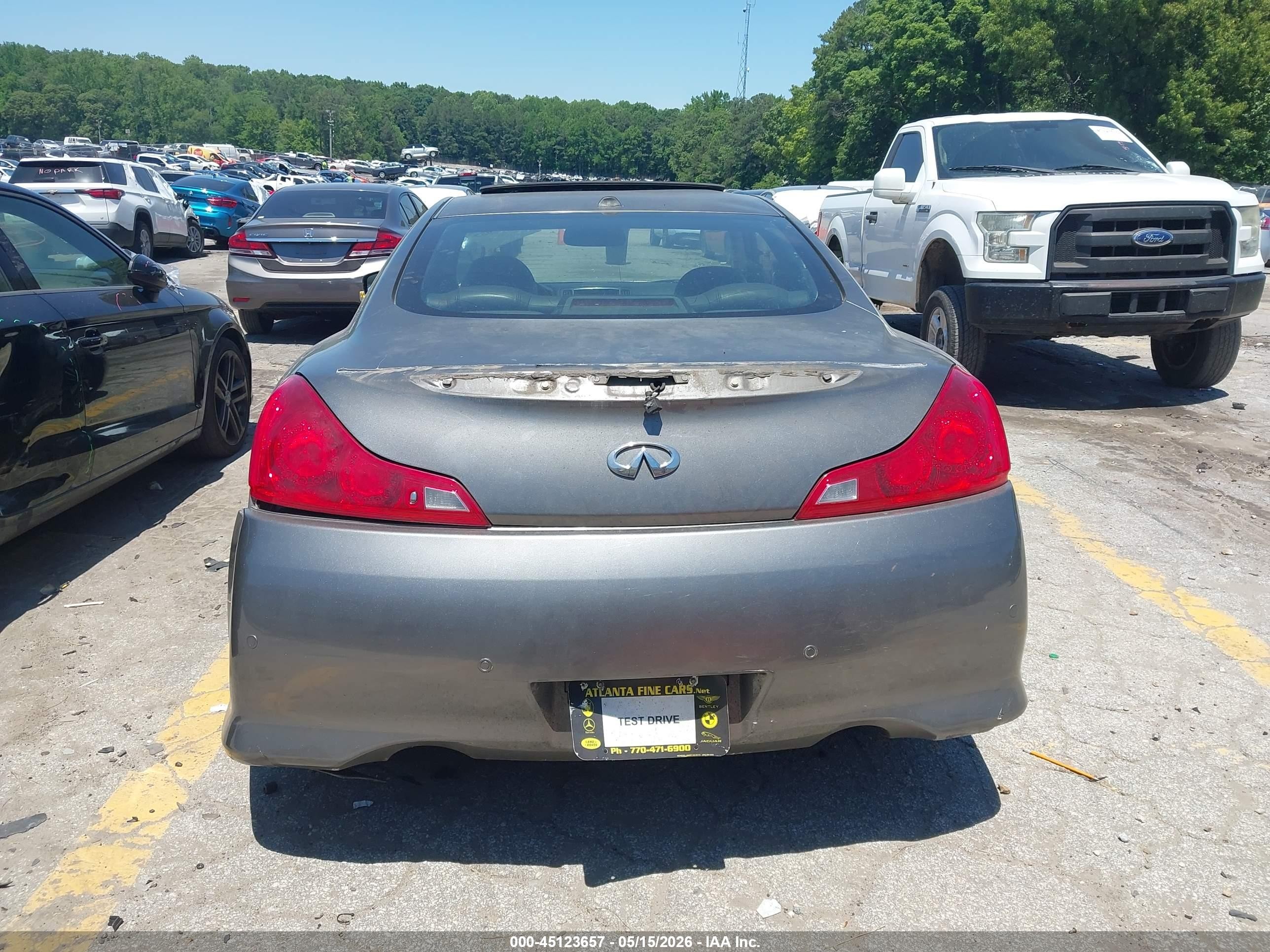 2011 Infiniti G37x   Gray vin: JN1CV6EL6BM260292