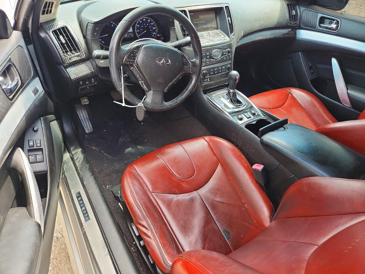 2012 Infiniti G37 Coupe X Silver vin: JN1CV6EL6CM470067