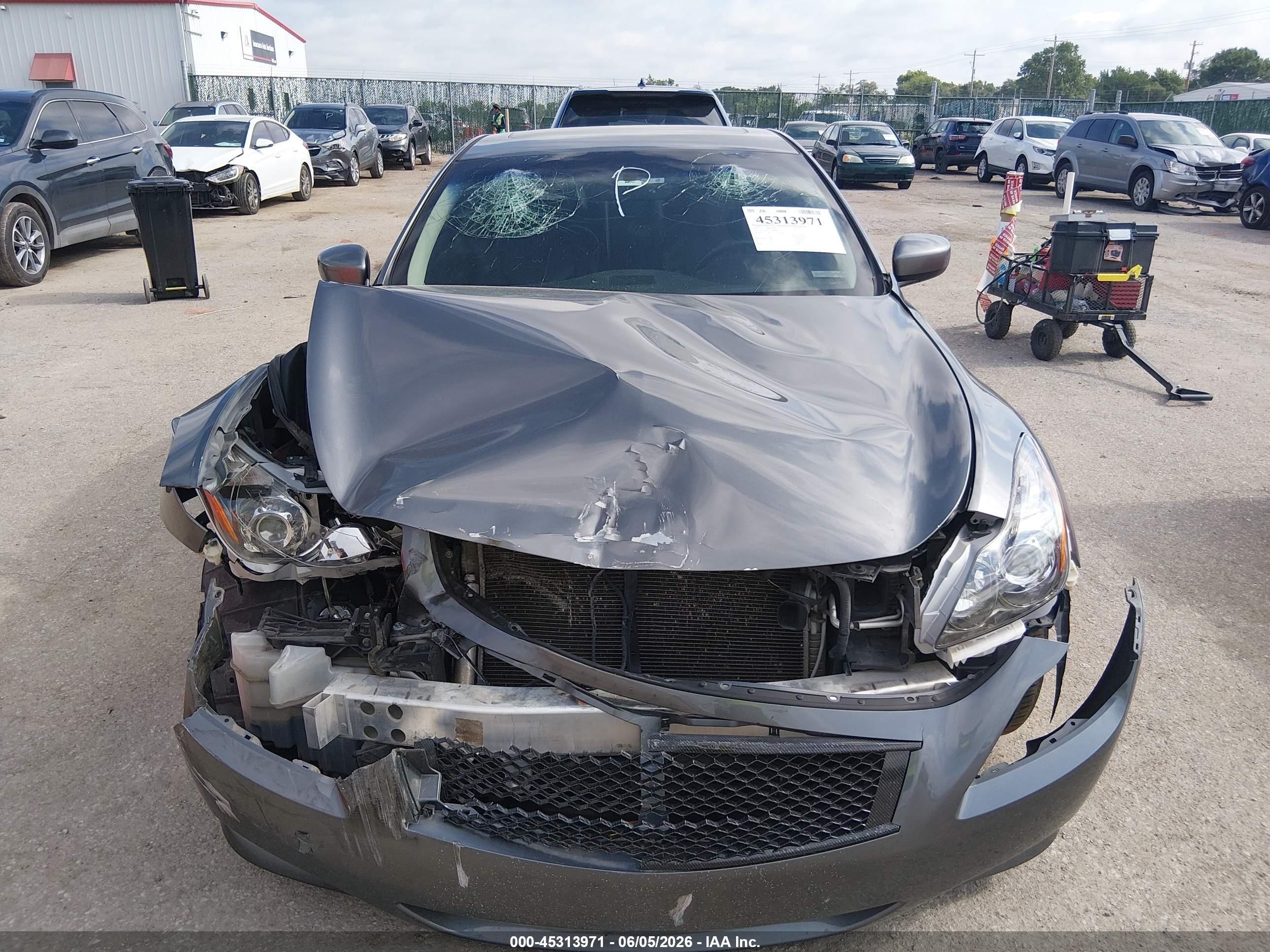 2012 Infiniti G37x   Gray vin: JN1CV6EL6CM471042